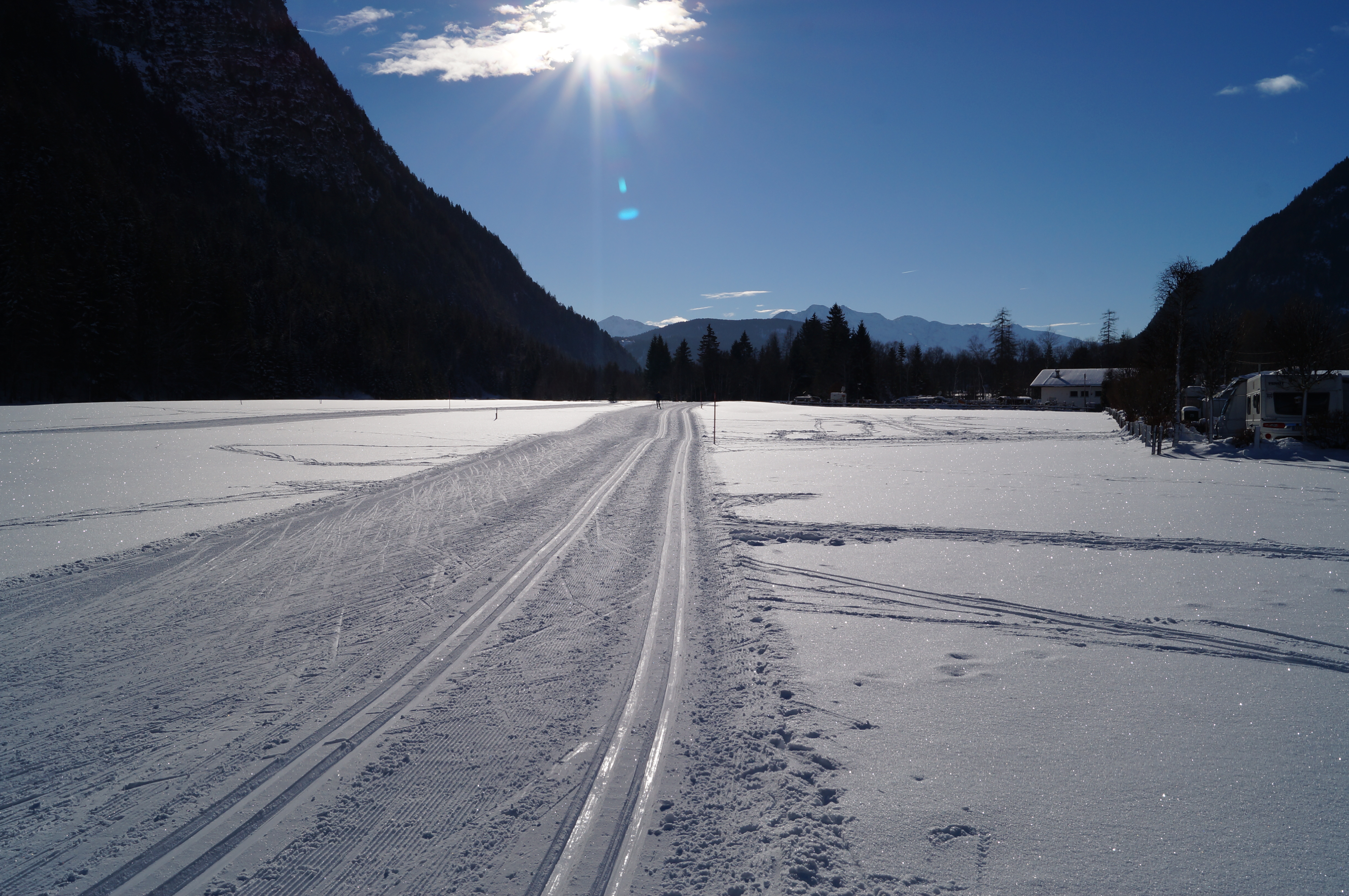 Crosscountry skiing holiday EuroParcs