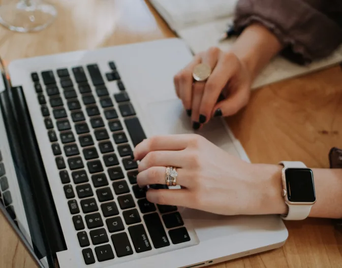 Woman Laptop