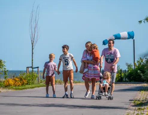 Enkhuizer Strand Lopen Gezin Water