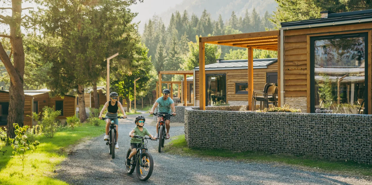 EuroParcs Pressegger See Gezin Mountainbiken Accommodaties