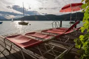 EuroParcs Wörthersee Swimming Pier Parasols Sunbeds