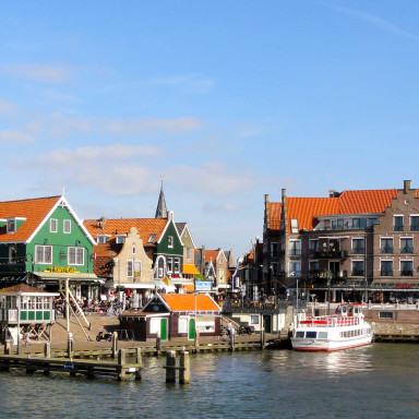 Volendam harbour