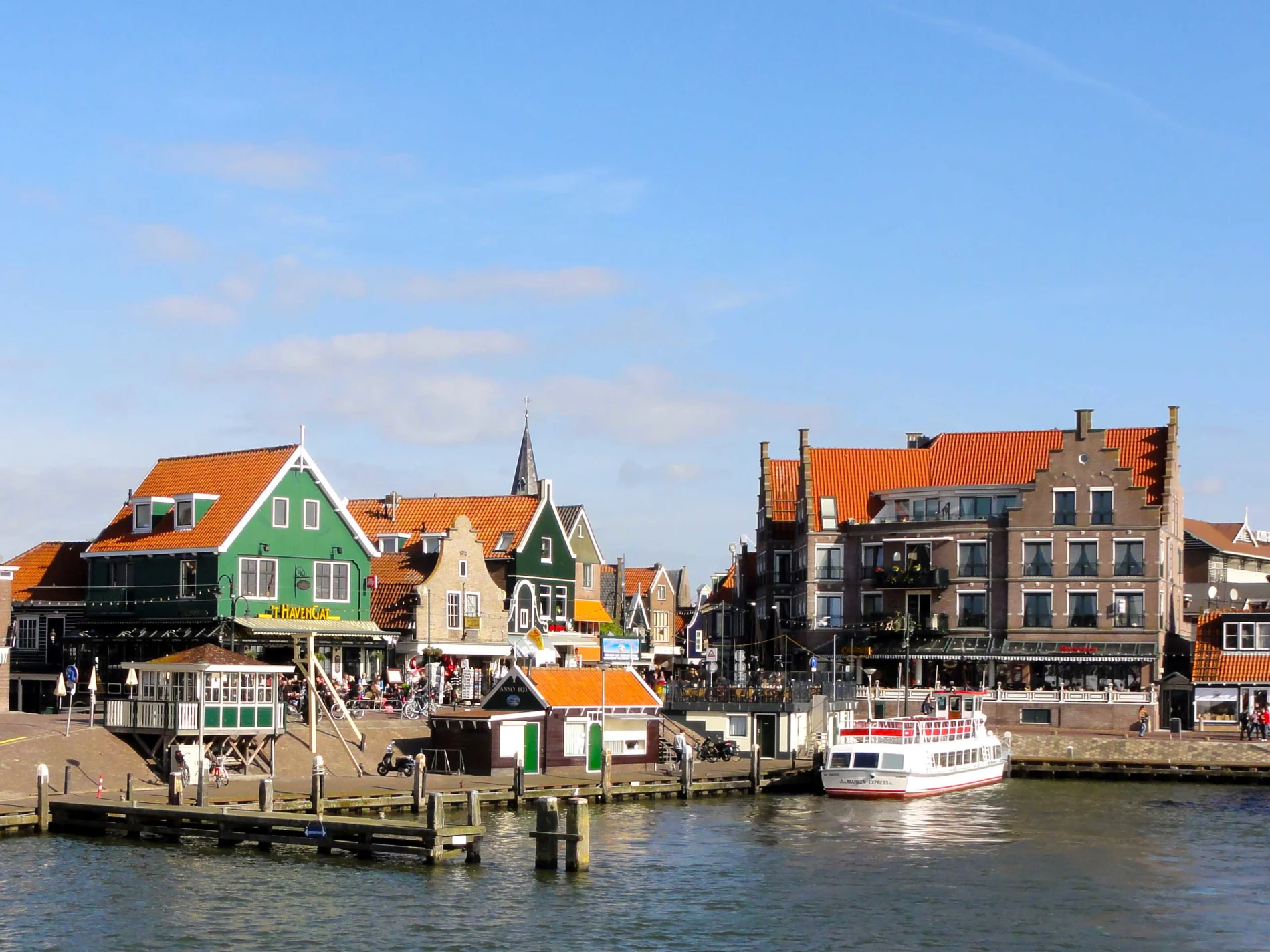 Volendam harbour