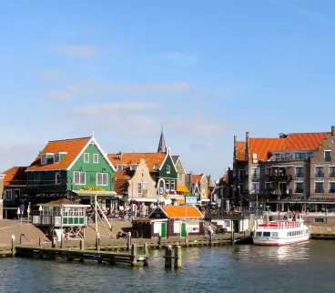 Volendam harbour