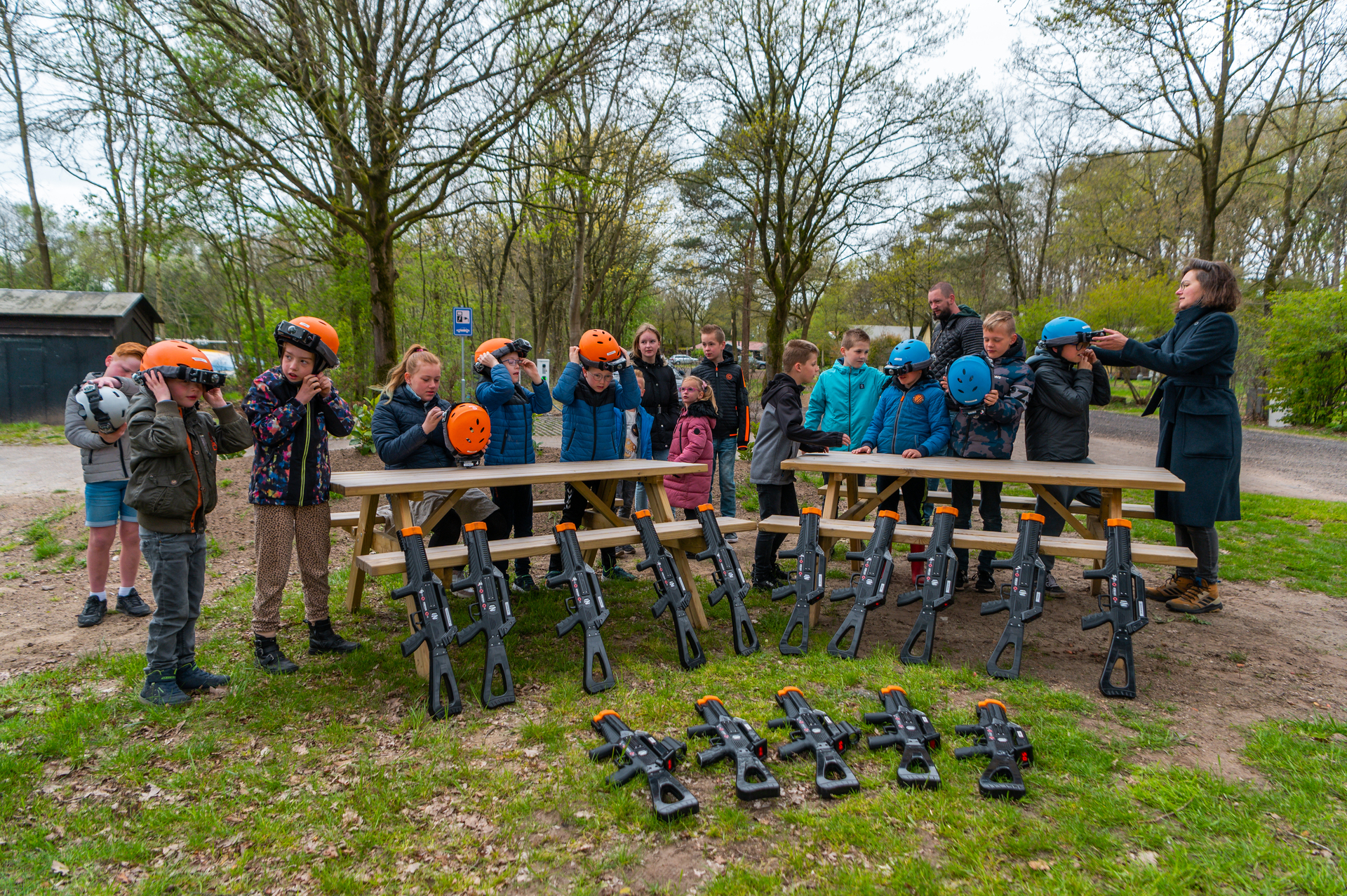 Animatie Fun Heroes Lasergame battle Vakantieparken Nederland EuroParcs