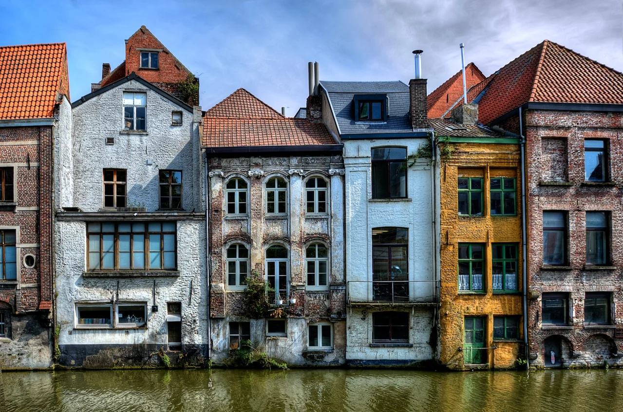 Belgium Architecture Water Ghent