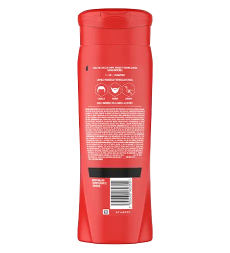 Shampoo Energize Primary Packshot Back