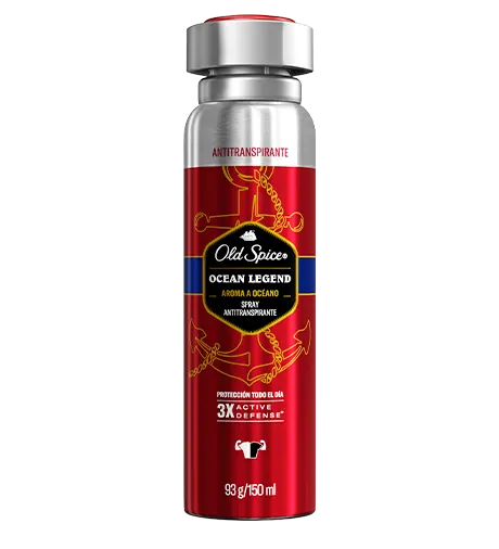 Spray Antitranspirante Ocean Legend – imagen de producto