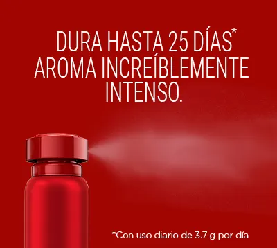  AROMA INCREÍBLE E INTENSO