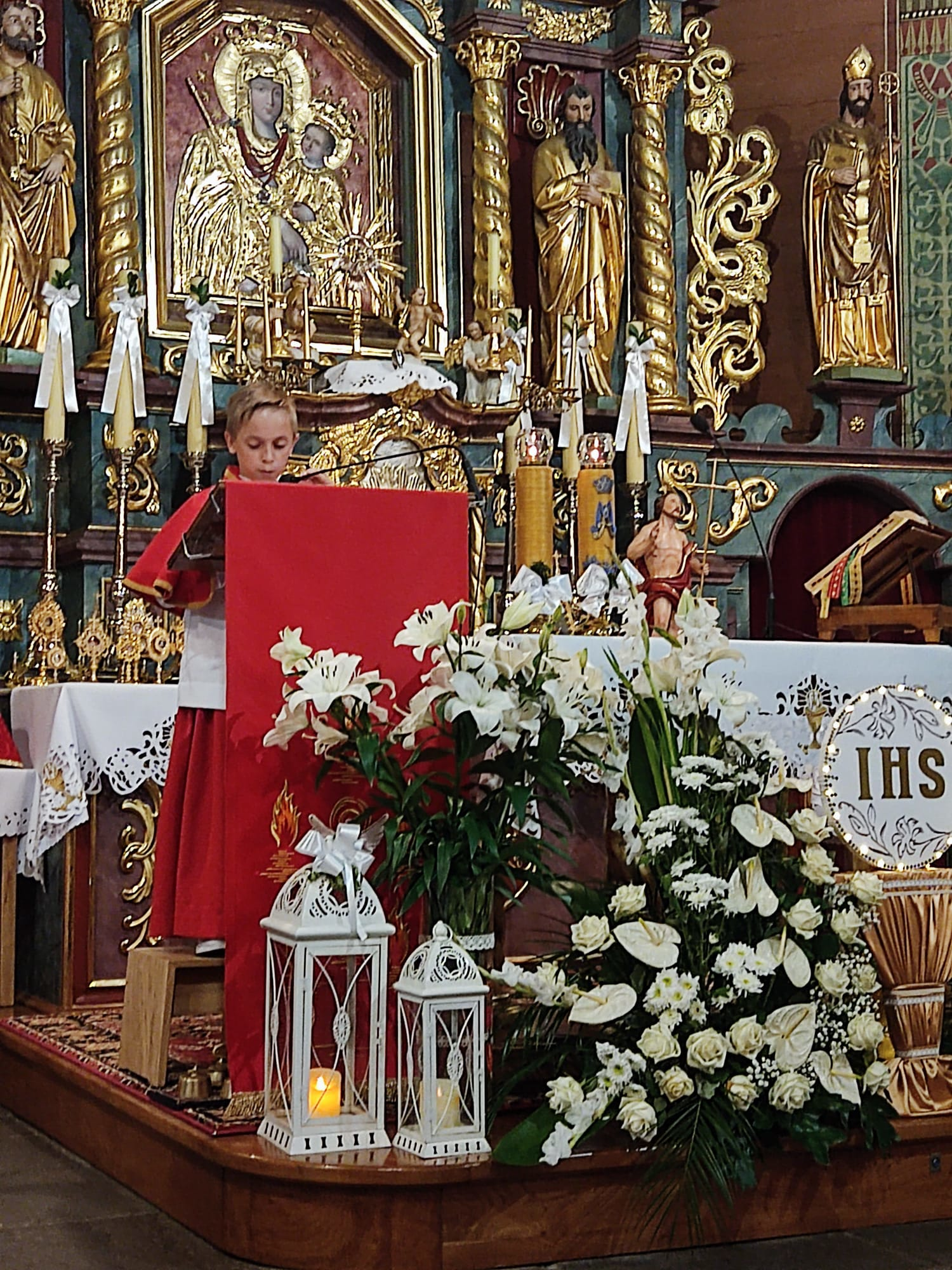 Rocznica I Komunii św. - Parafia Jawiszowice św. Marcina Bp.