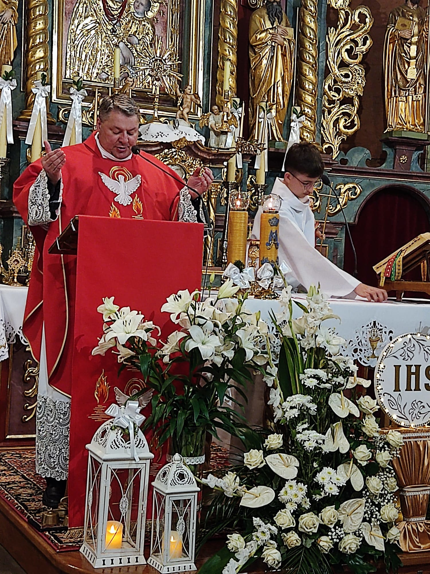 Rocznica I Komunii św. - Parafia Jawiszowice św. Marcina Bp.