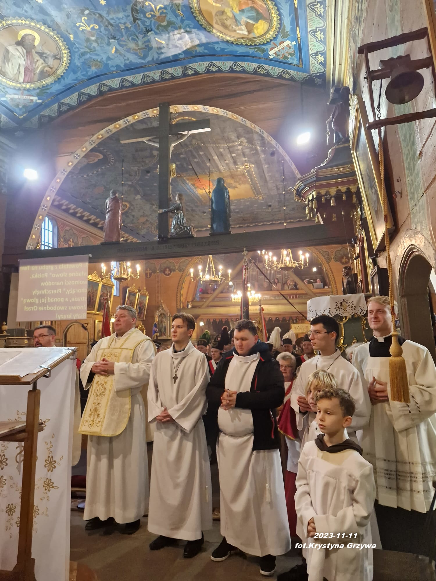 Uroczystość odpustowa ku czci św. Marcina Biskupa pod przewodnictwem ks. Wiesława Mrowca - Parafia Jawiszowice św. Marcina Biskupa