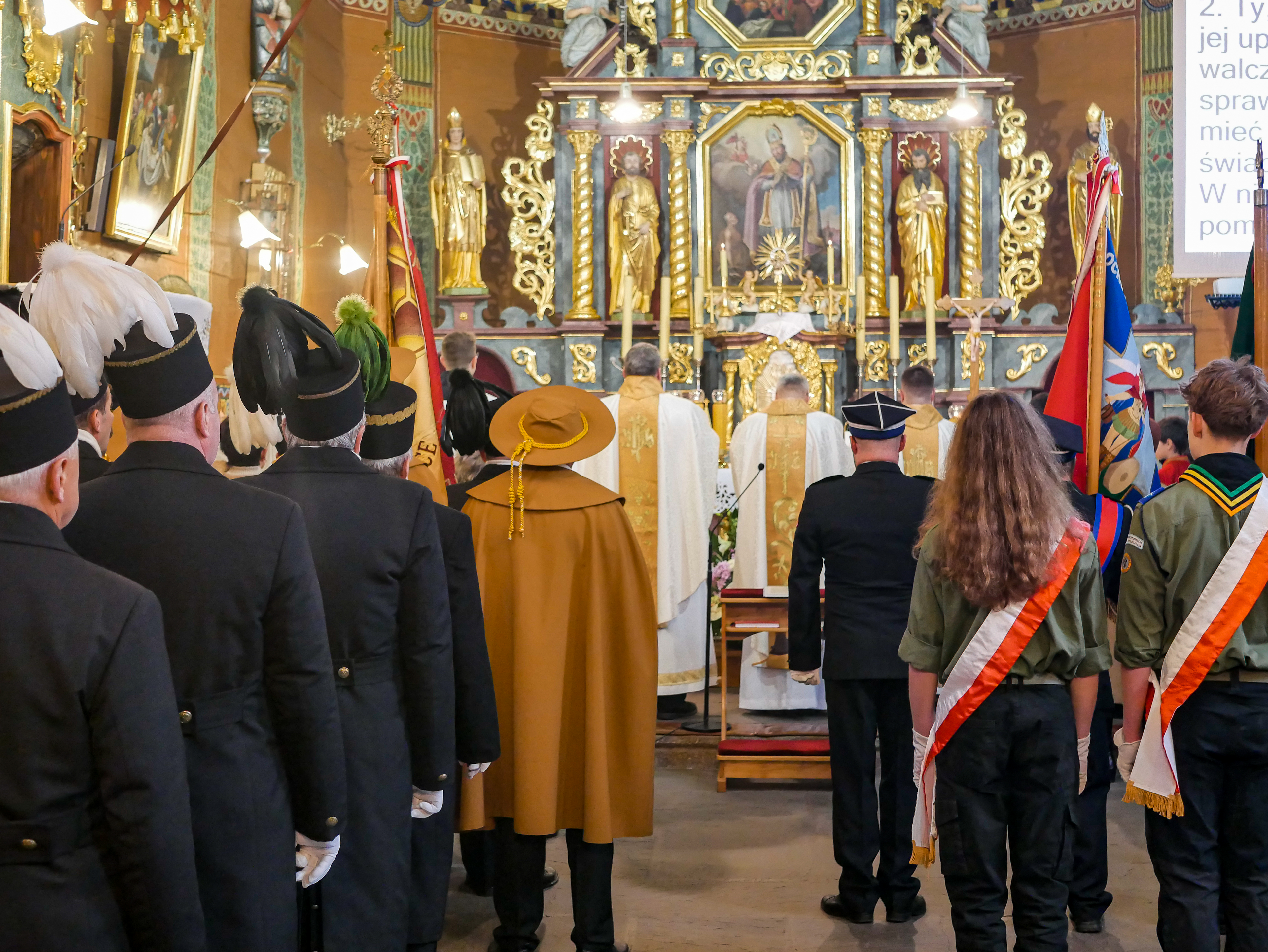 Uroczystość odpustowa ku czci św. Marcina Bpa pod przewodnictwem ks. por. dr. Kamila Żółtaszka - Parafia Jawiszowice św. Marcina Bpa