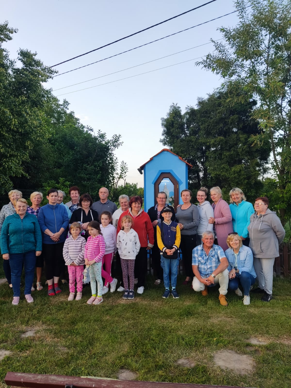 Nabożeństwo majowe na Kobylcu - Parafia Jawiszowice św. Marcina Bp.