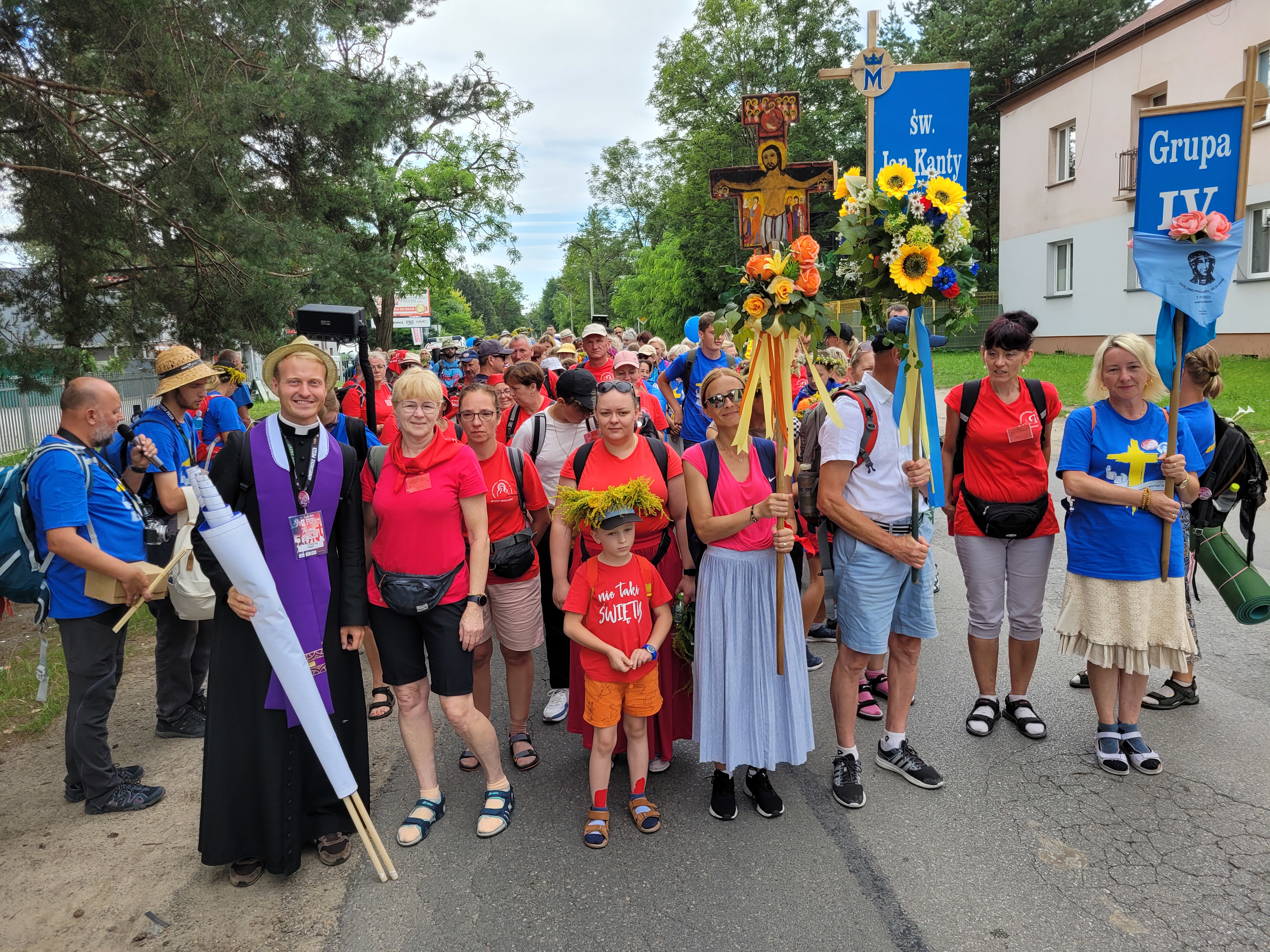 41. Piesza Pielgrzymka na Jasną Górę dekanatu Jawiszowickiego - Parafia Jawiszowice św. Marcina Bp.