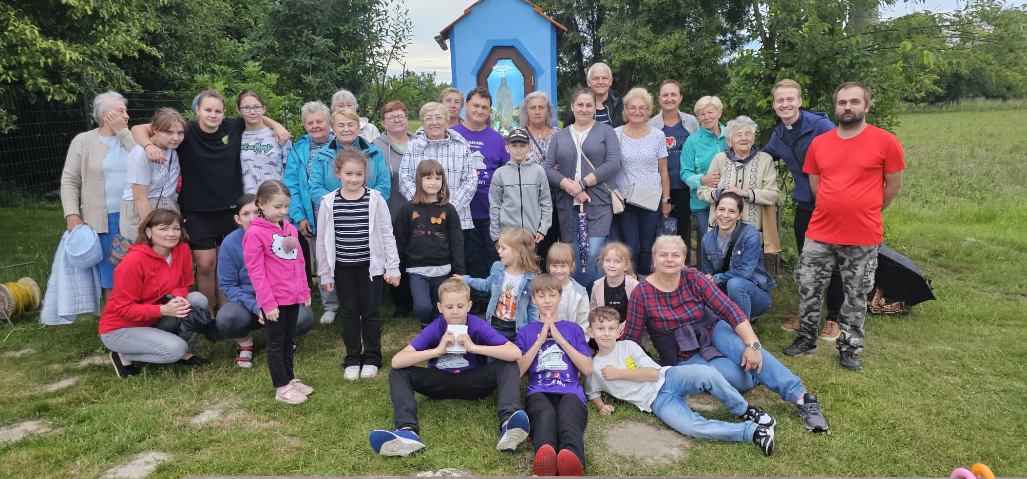 Nabożeństwo majowe na Kobylcu - Parafia Jawiszowice św. Marcina Bp.