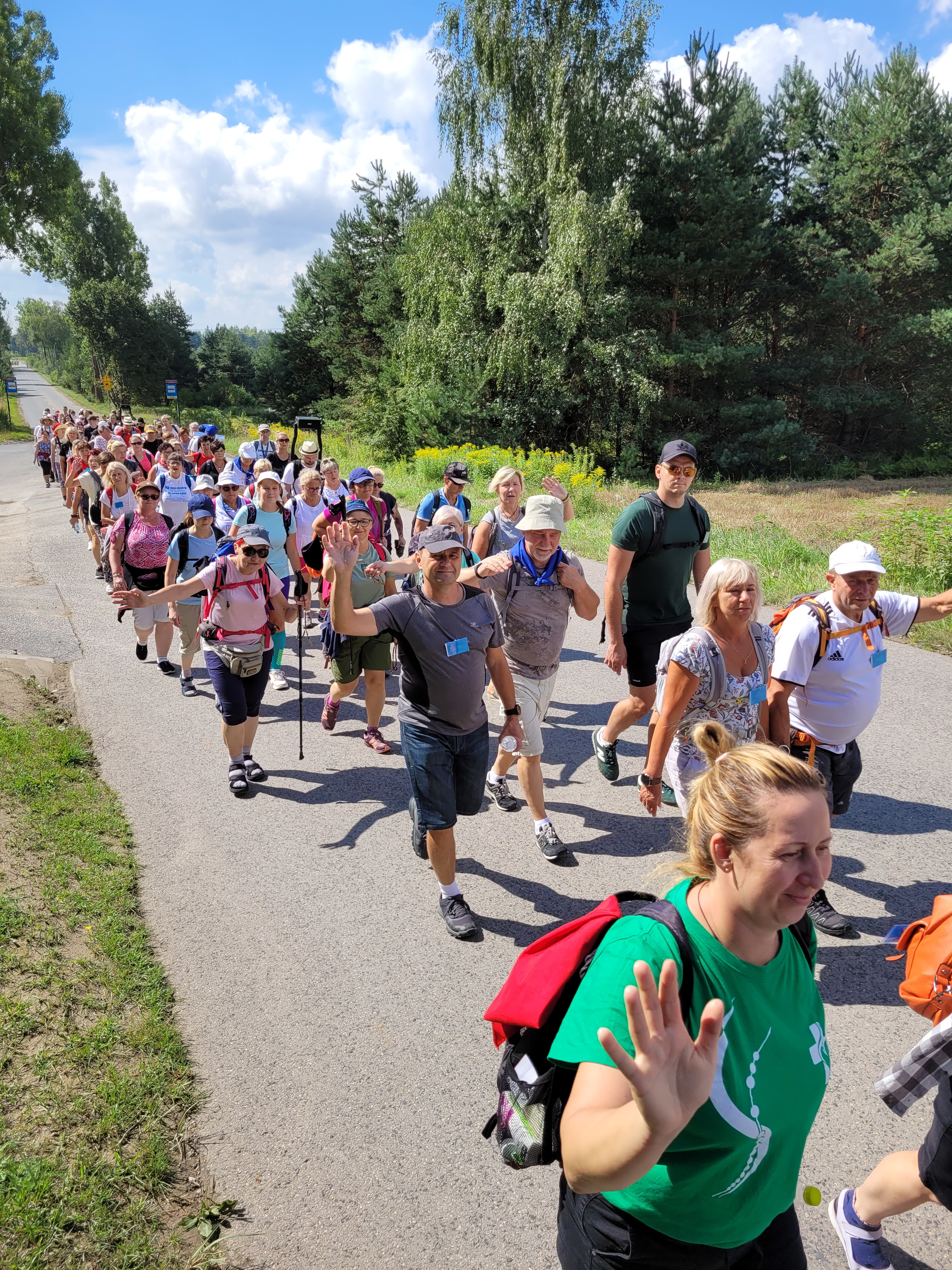 41. Piesza Pielgrzymka na Jasną Górę dekanatu Jawiszowickiego - Parafia Jawiszowice św. Marcina Bp.