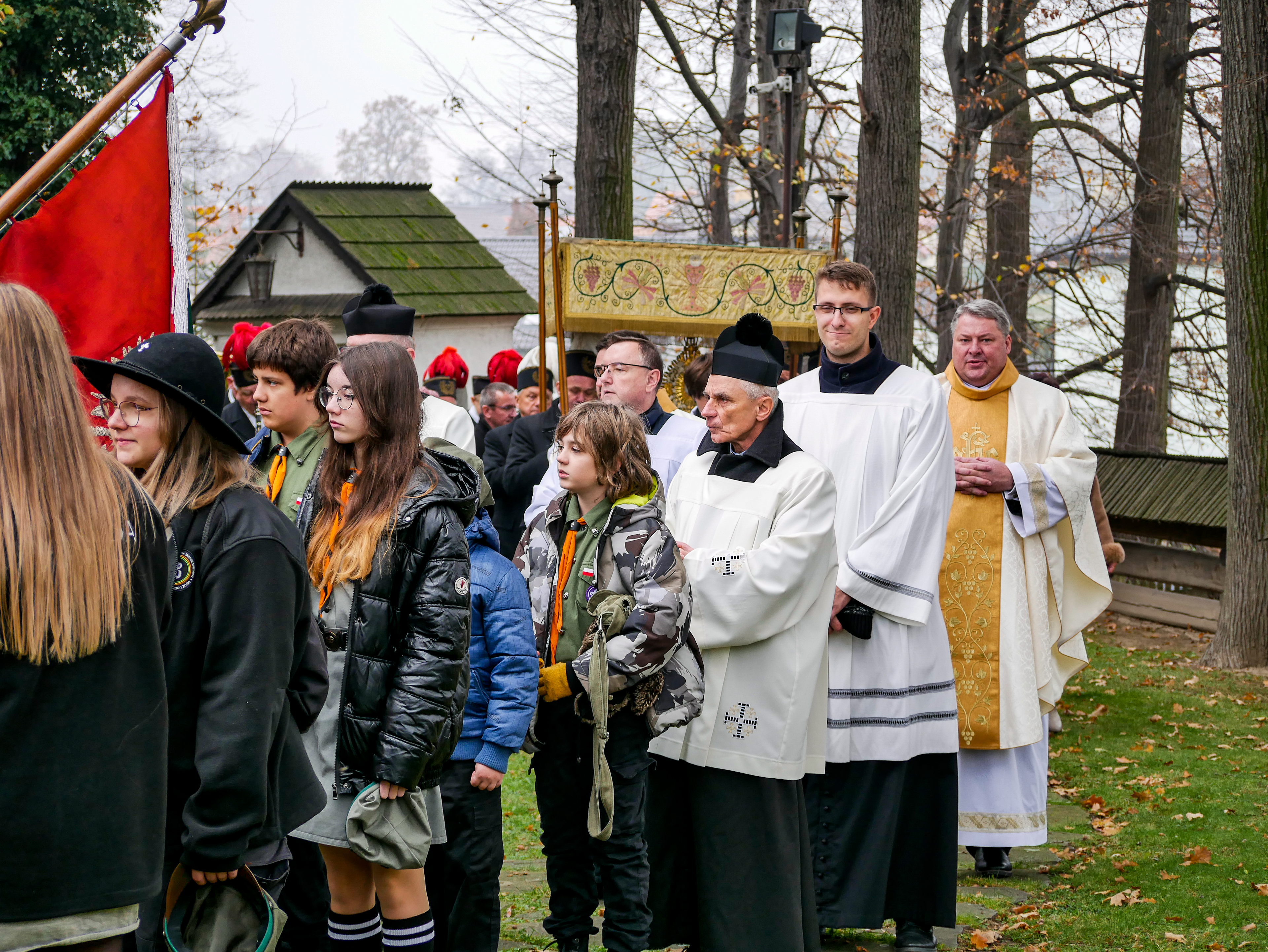 Odpust-Uroczystość odpustowa ku czci św. Marcina Bpa pod przewodnictwem ks. por. dr. Kamila Żółtaszka - Parafia Jawiszowice św. Marcina Bpa