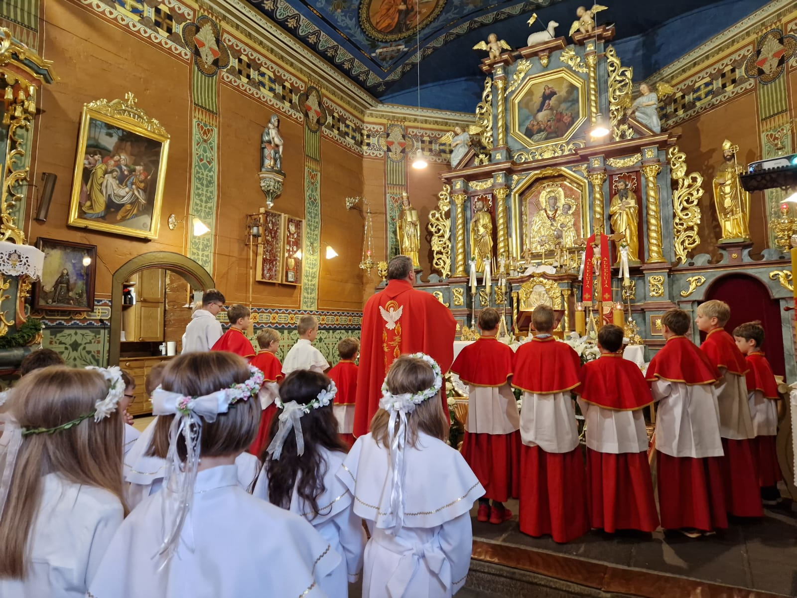 Rocznica I Komunii św. - Parafia Jawiszowice św. Marcina Bp.