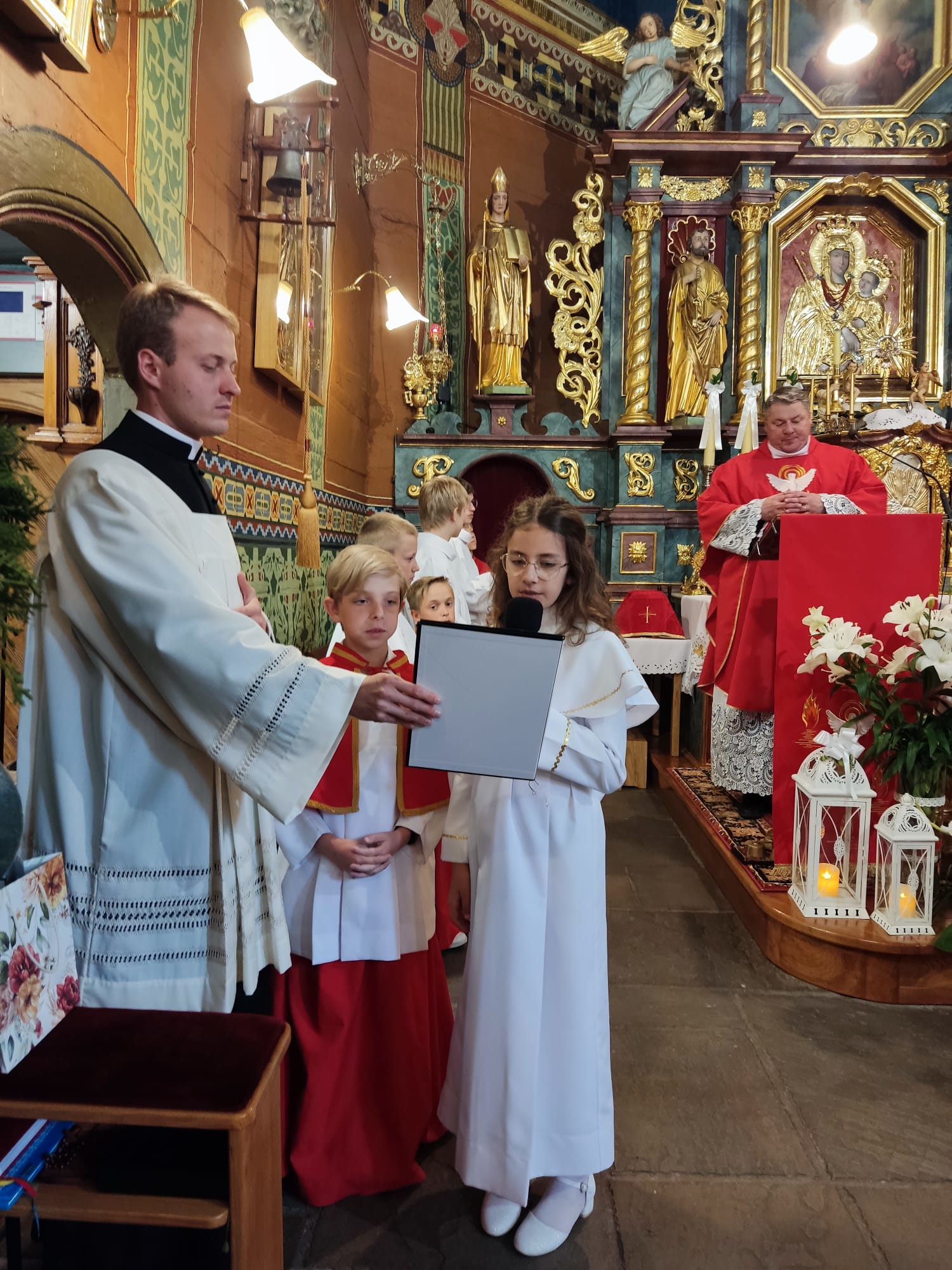 Rocznica I Komunii św. - Parafia Jawiszowice św. Marcina Bp.