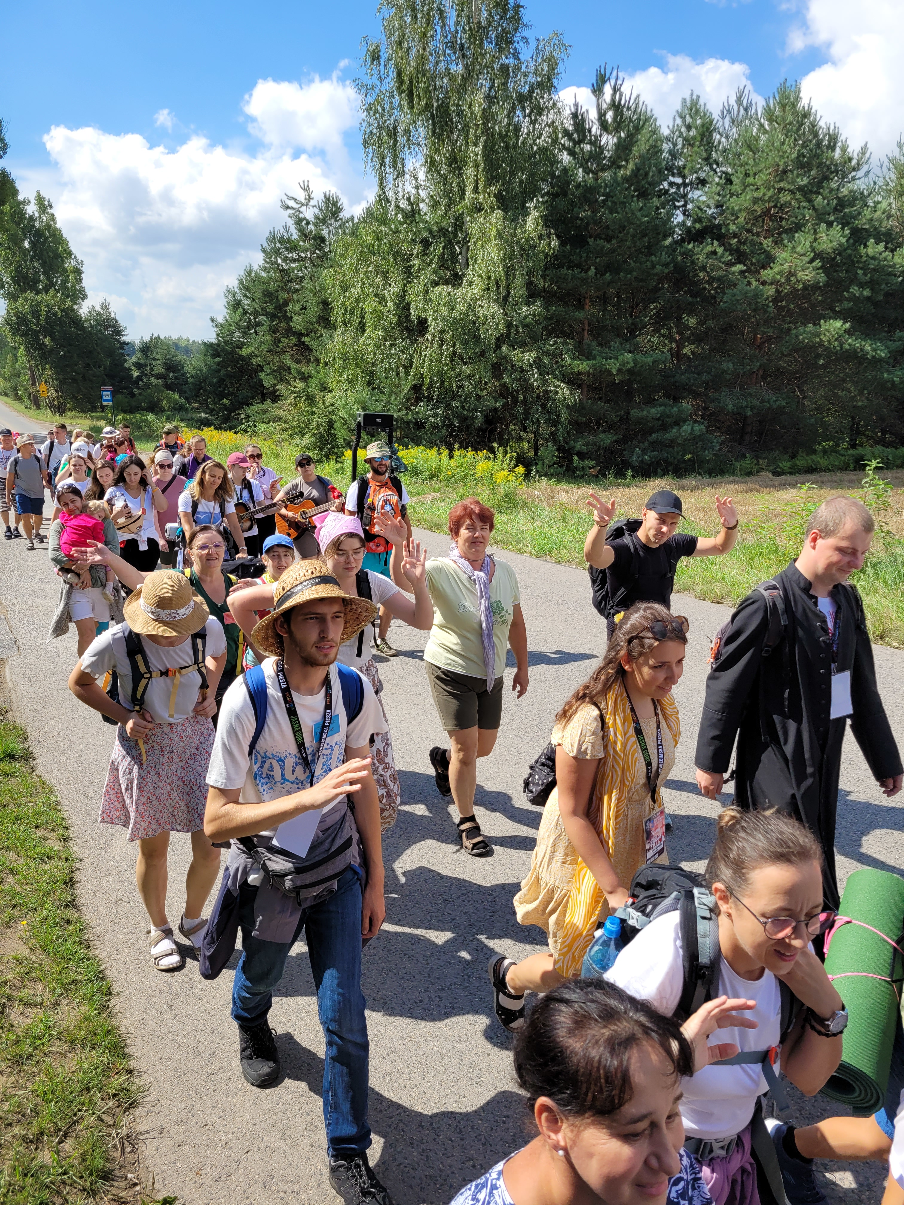 41. Piesza Pielgrzymka na Jasną Górę dekanatu Jawiszowickiego - Parafia Jawiszowice św. Marcina Bp.