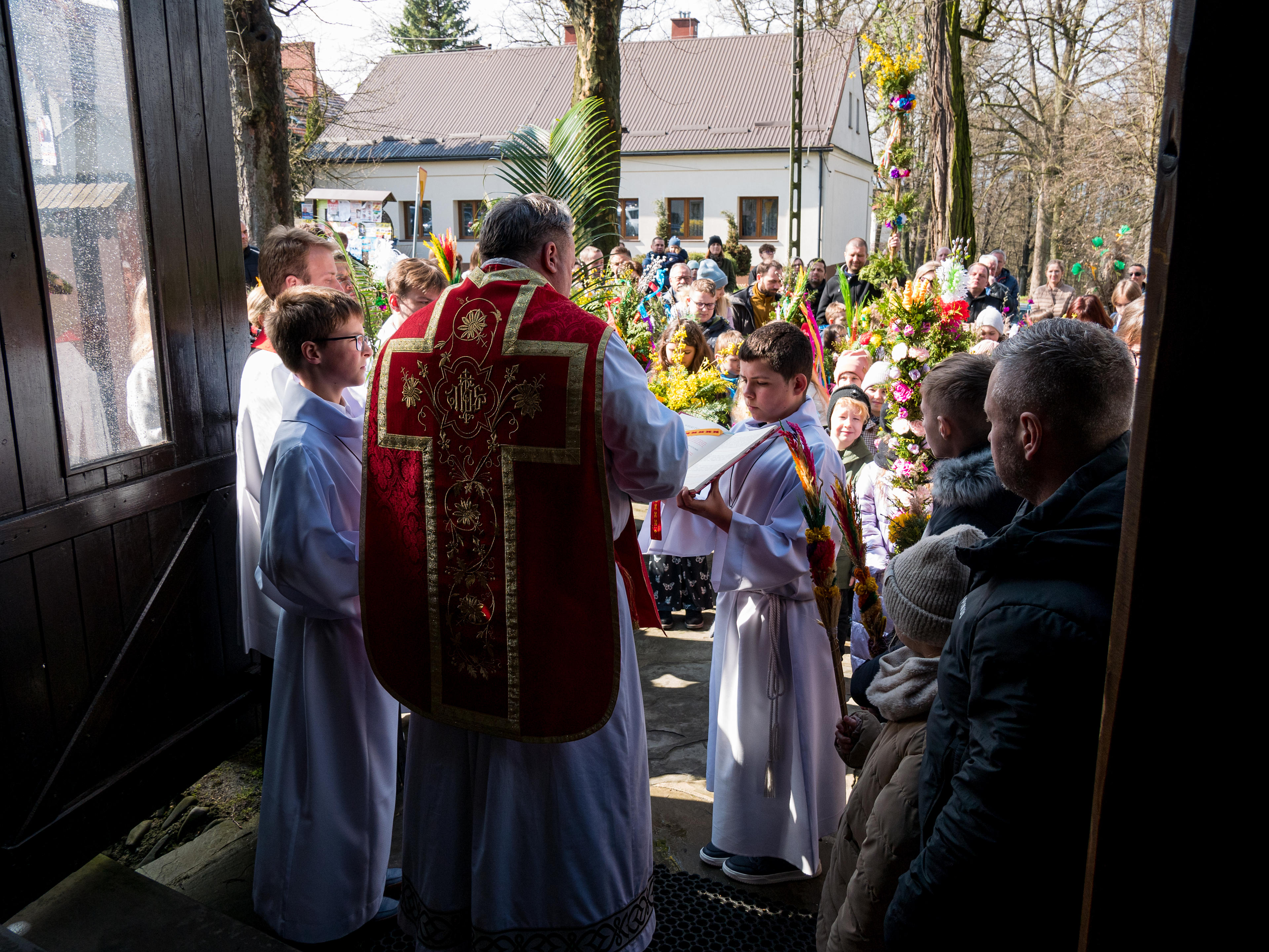 Niedziela palmowa - Parafia Jawiszowice św. Marcina Bp.