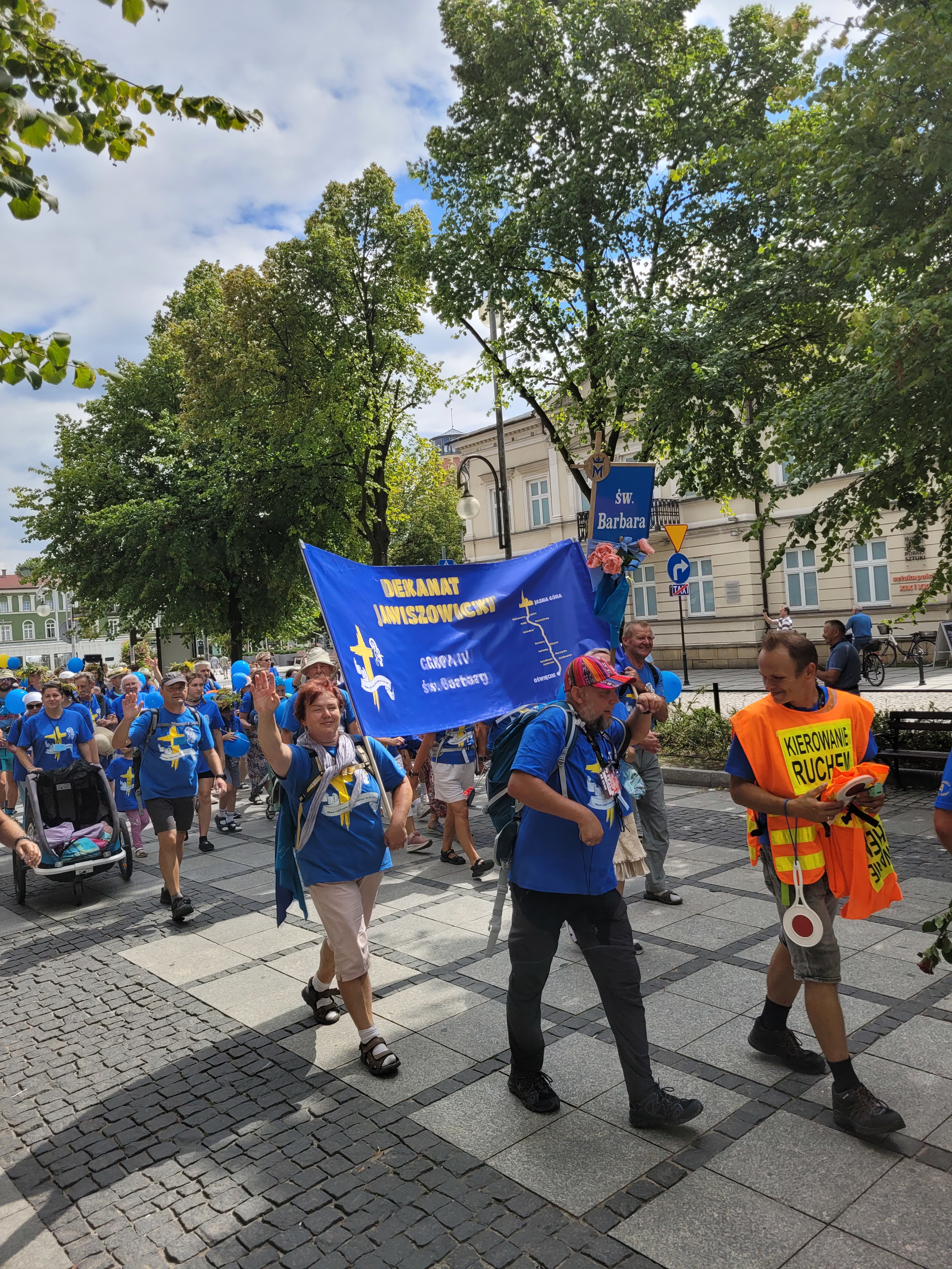 41. Piesza Pielgrzymka na Jasną Górę dekanatu Jawiszowickiego - Parafia Jawiszowice św. Marcina Bp.