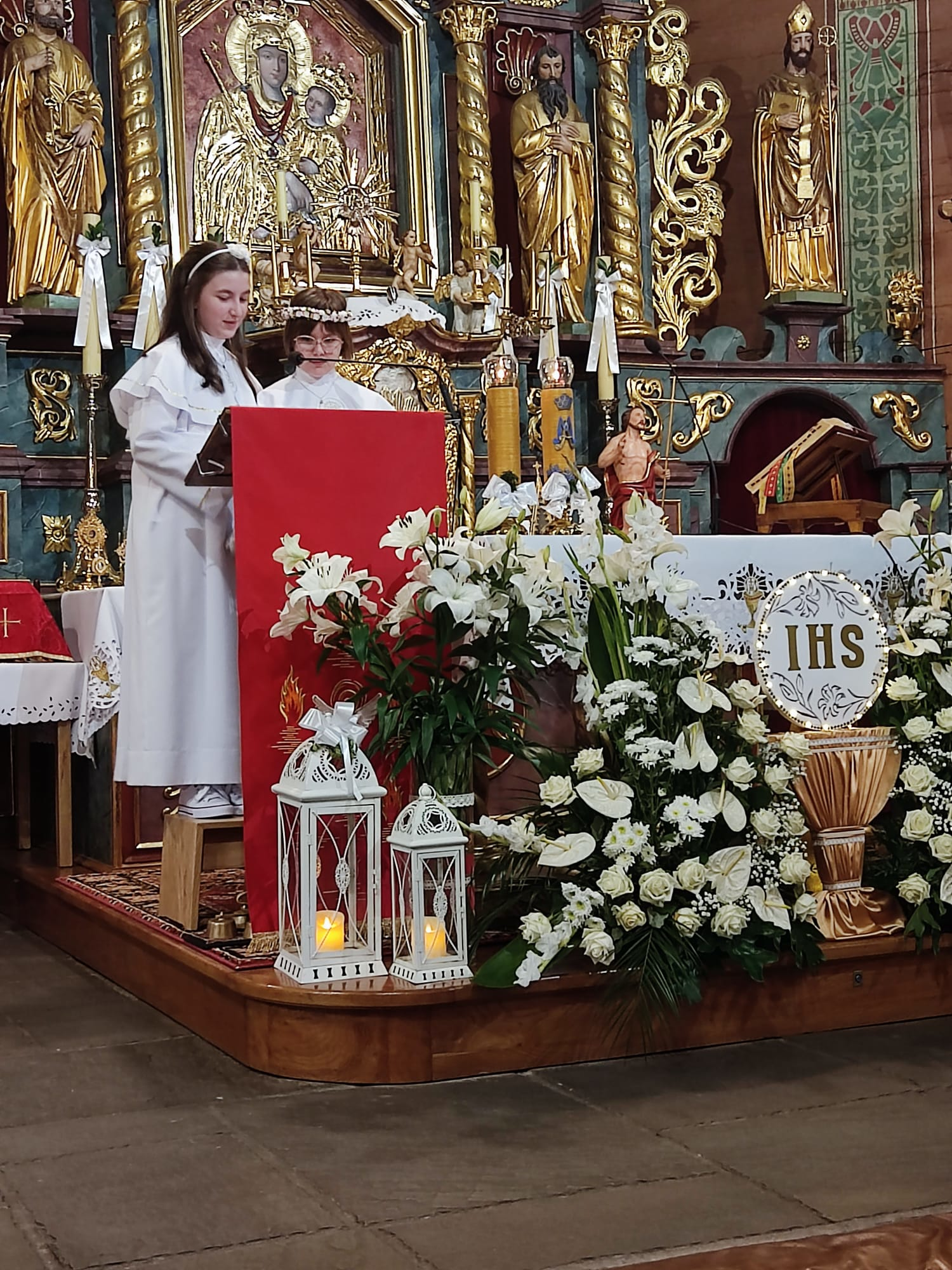 Rocznica I Komunii św. - Parafia Jawiszowice św. Marcina Bp.