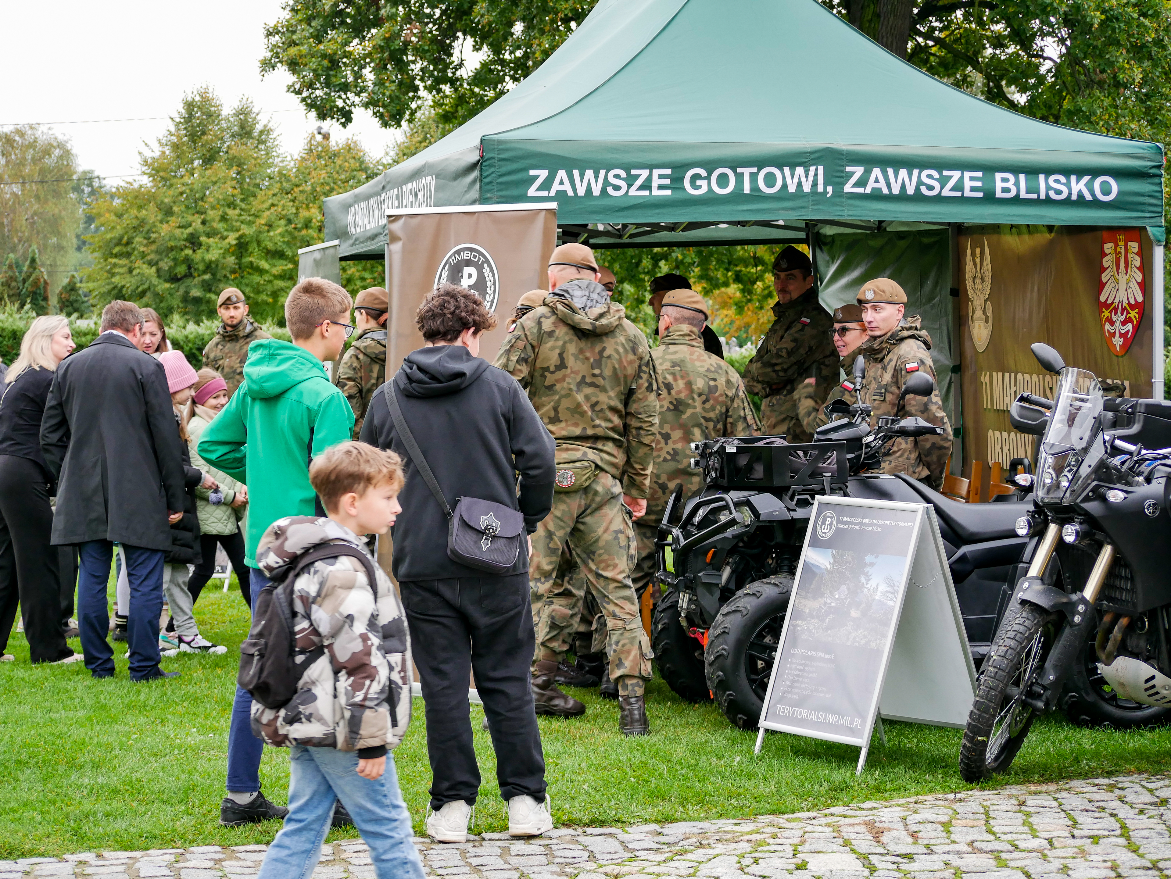 Dziękczynienie za nadanie im. płk. Jana Wawrzyczka 112 Batalionowi Lekkiej Piechoty w Oświęcimiu - Parafia Jawiszowice św. Marcina Bpa