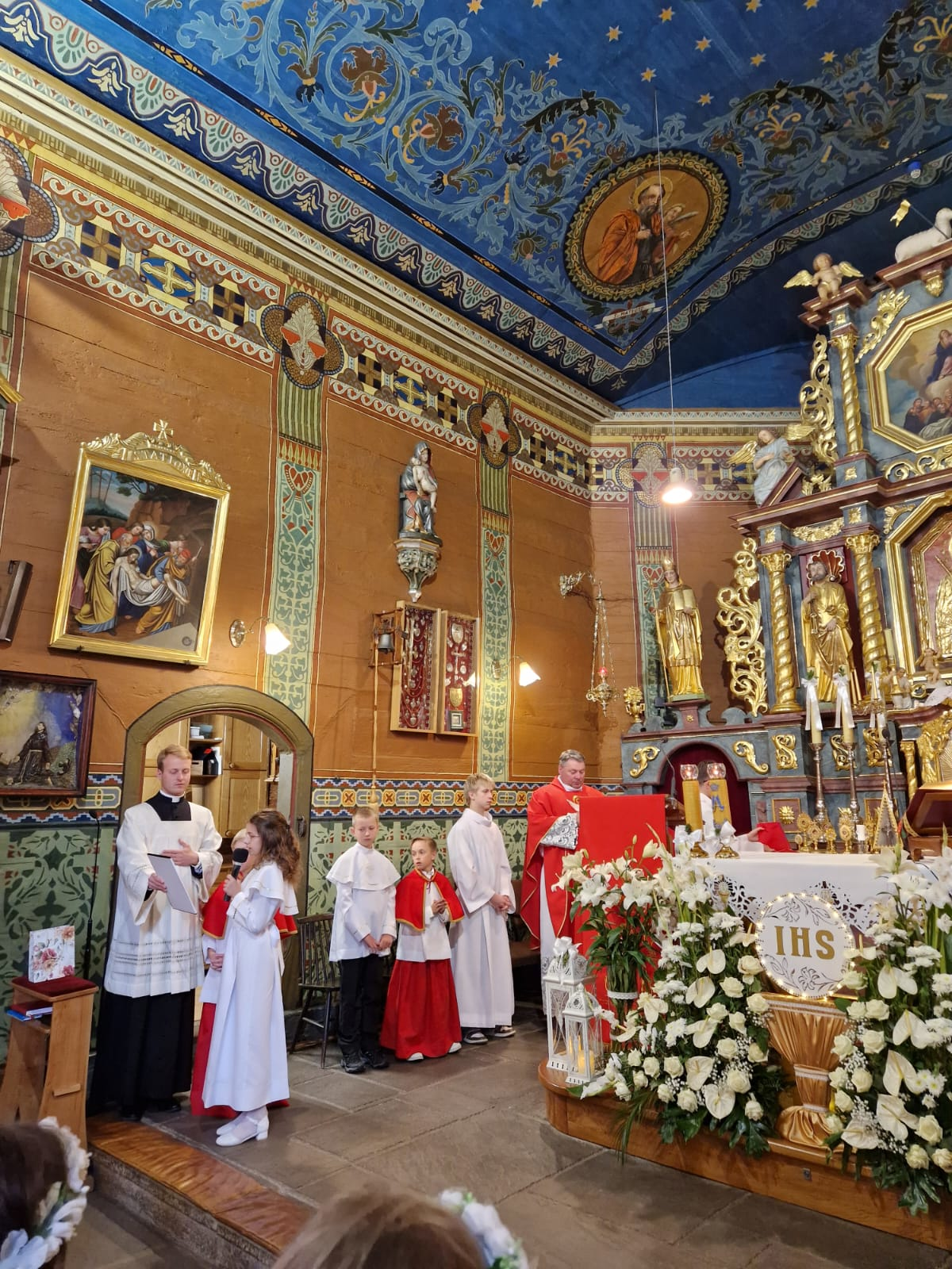 Rocznica I Komunii św. - Parafia Jawiszowice św. Marcina Bp.