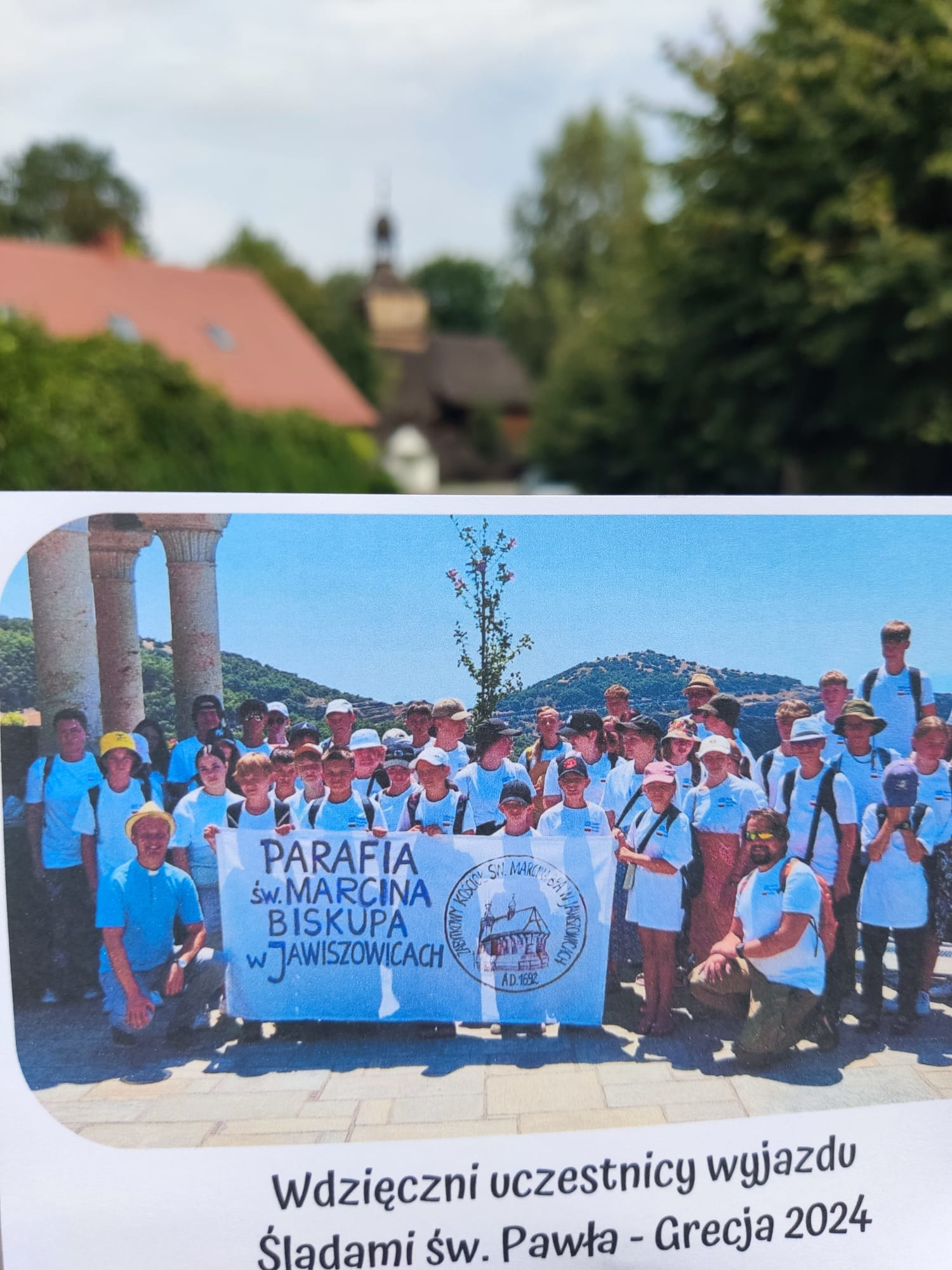 Parafialny T-shirt cegiełką na cele Młodzieży