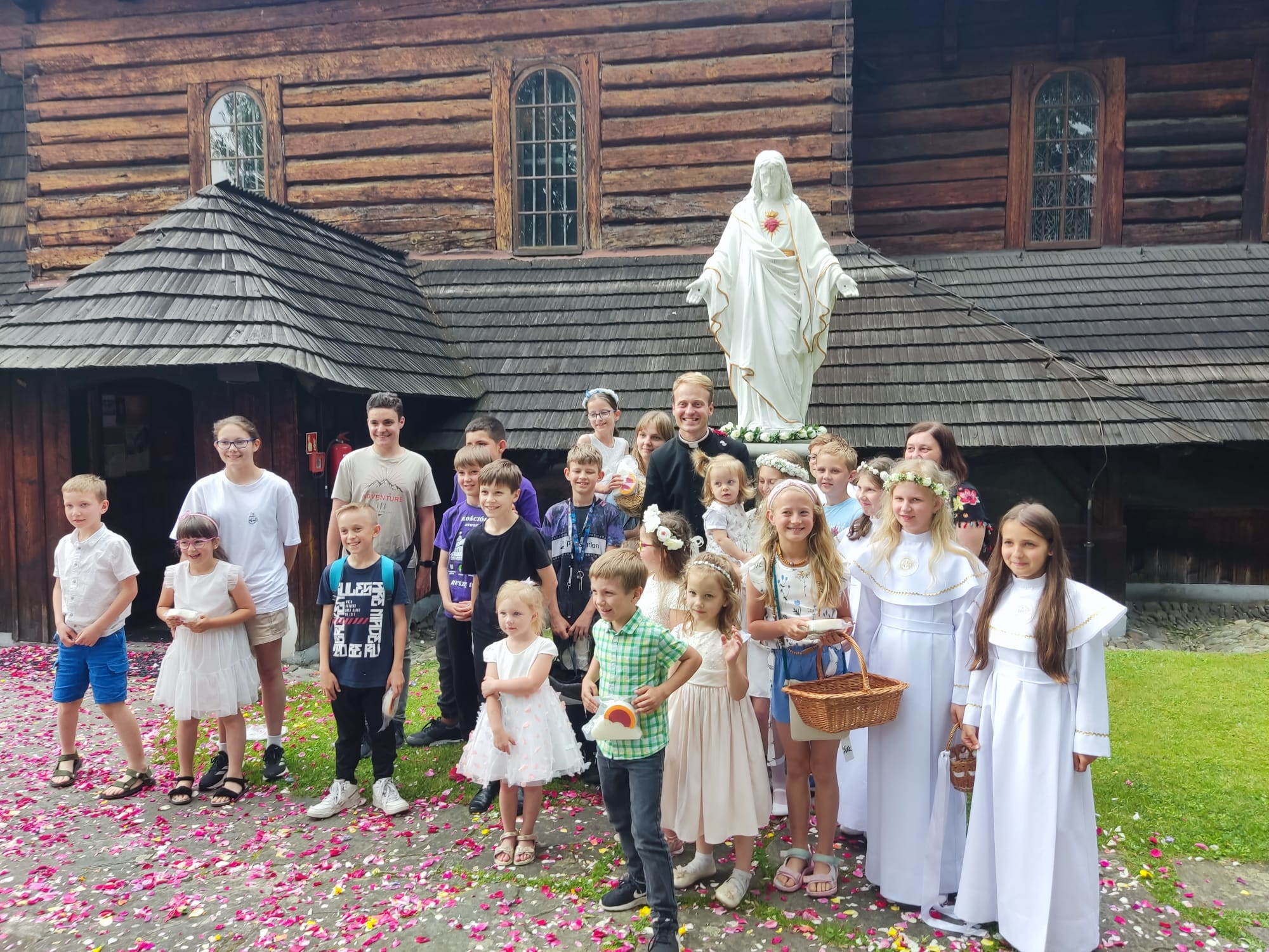 Zakończenie Oktawy Bożego Ciała z dziećmi