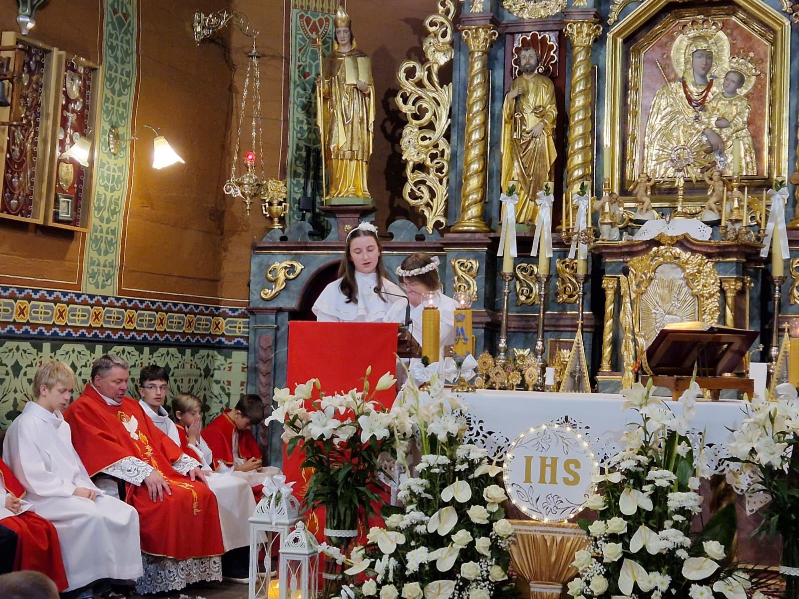 Rocznica I Komunii św. - Parafia Jawiszowice św. Marcina Bp.