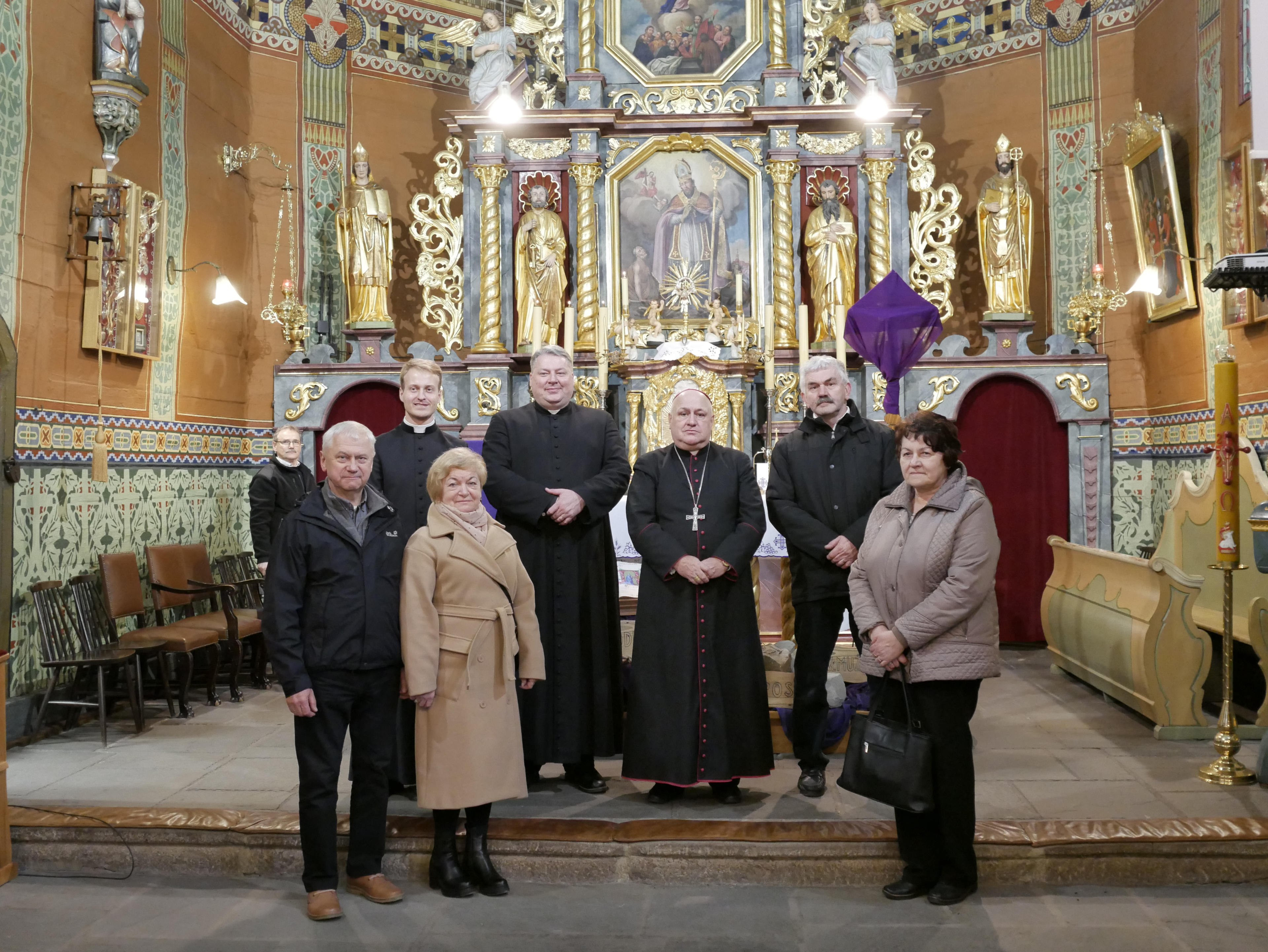 Wizytacja Kanoniczna bp. Piotra Gregera 2024 - Parafia Jawiszowice św. Marcina bp.