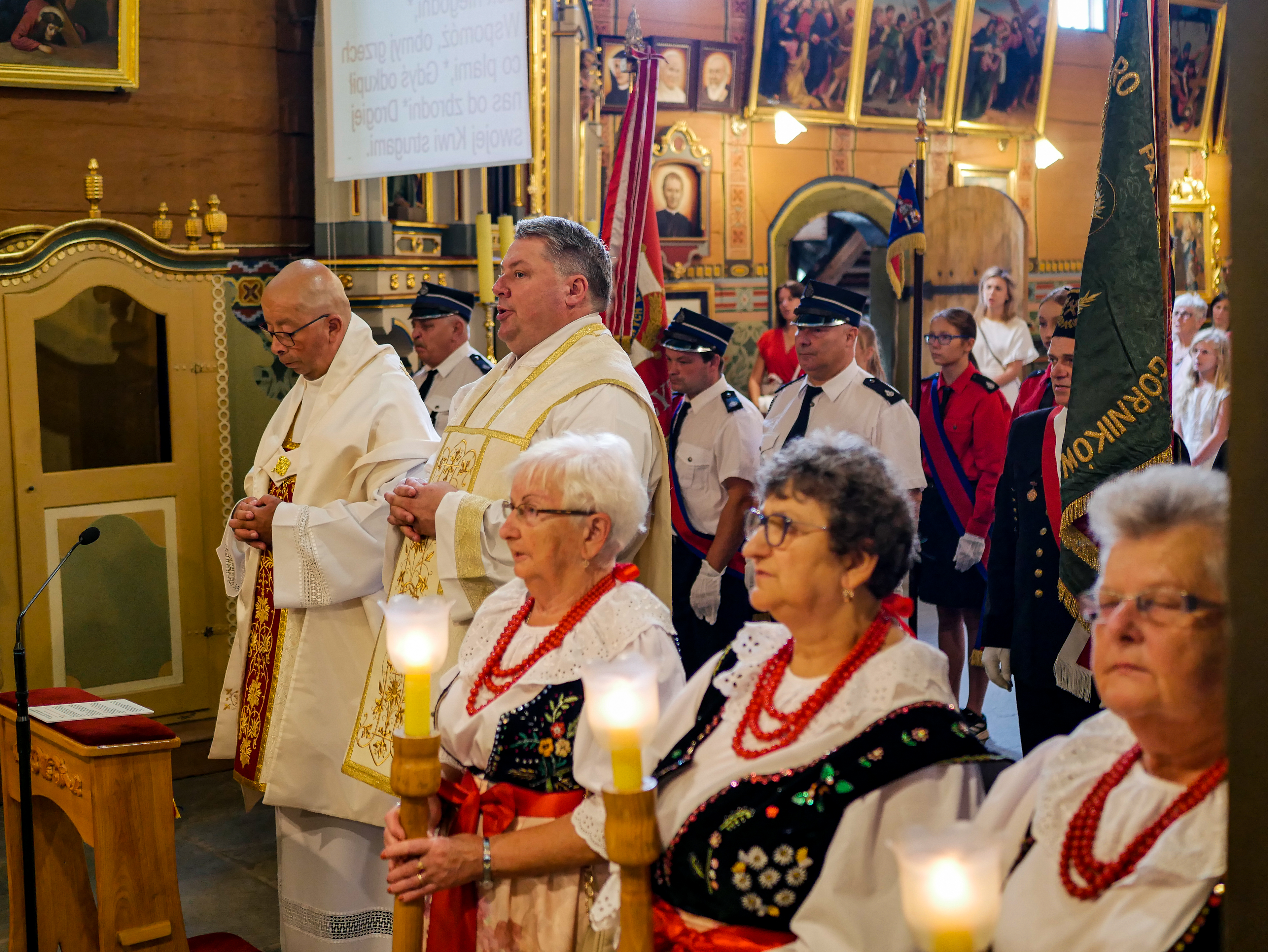 Uroczystość odpustowa ku czci Przemienia Pańskiego pod przewodnictwem ks. dr. hab. Roberta Samsela - Parafia Jawiszowice św. Marcina Bp.