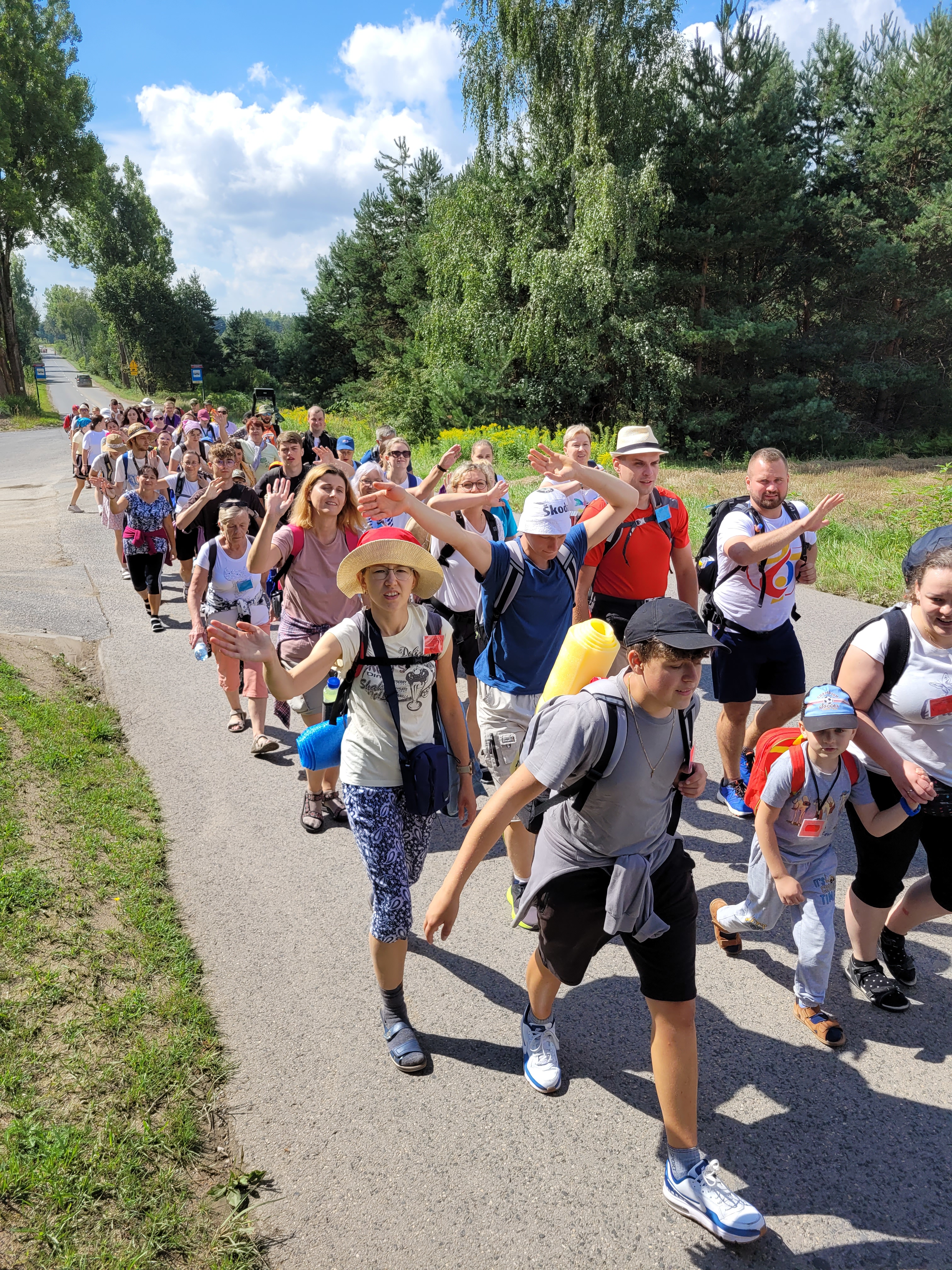 41. Piesza Pielgrzymka na Jasną Górę dekanatu Jawiszowickiego - Parafia Jawiszowice św. Marcina Bp.