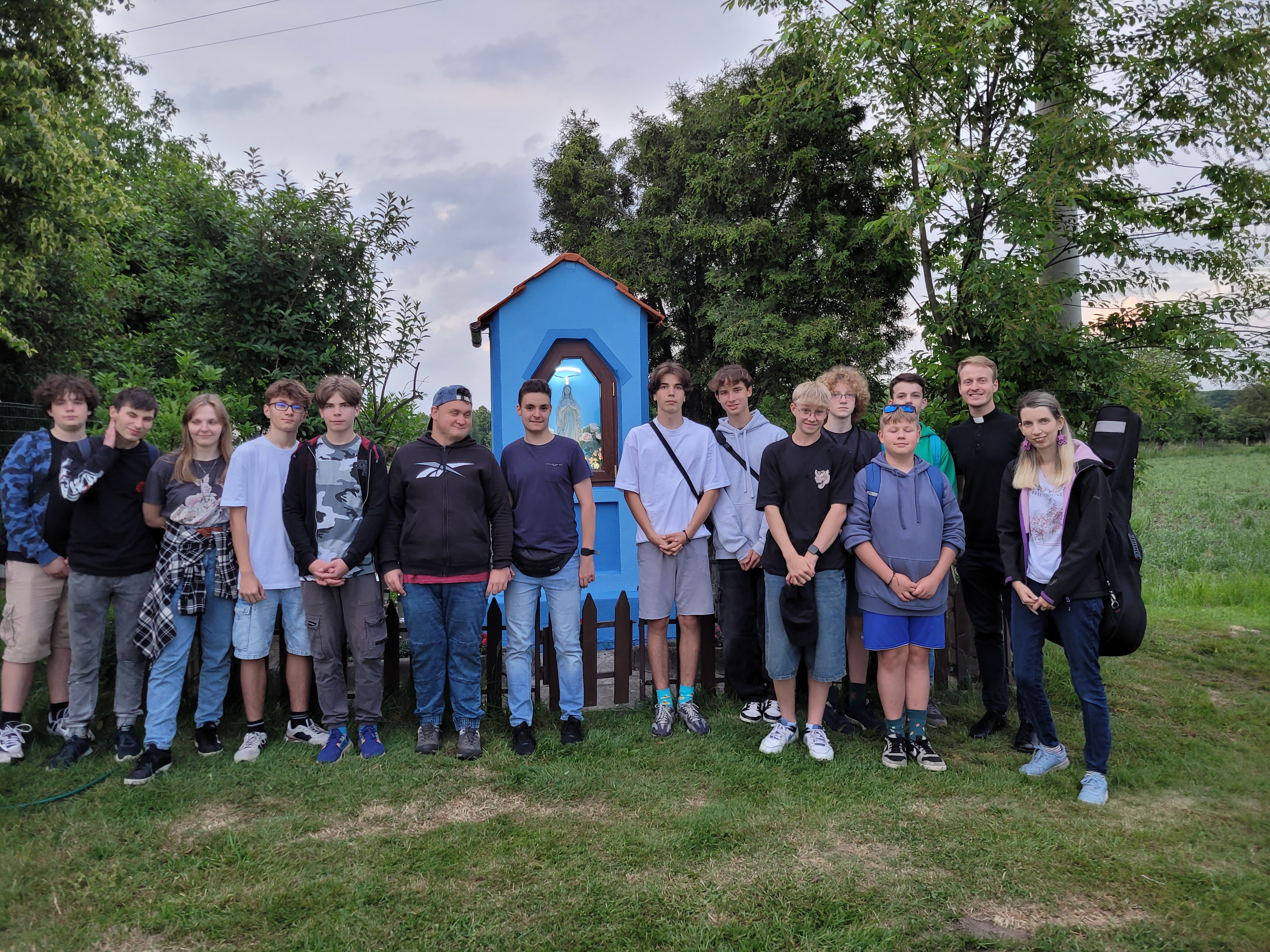 Nabożeństwo majowe na Kobylcu - Parafia Jawiszowice św. Marcina Bp.