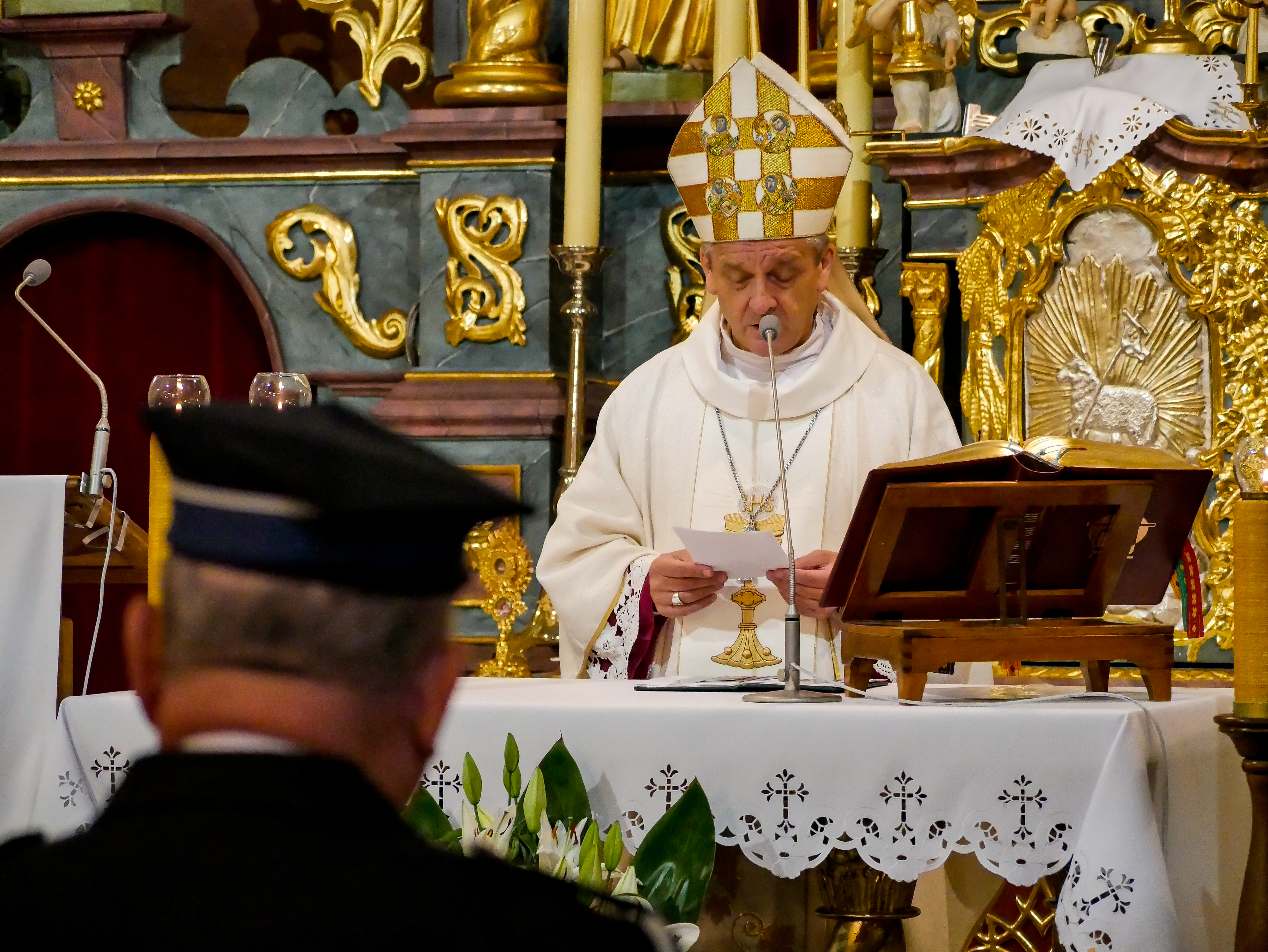 Dziękczynienie za nadanie im. płk. Jana Wawrzyczka 112 Batalionowi Lekkiej Piechoty w Oświęcimiu - Parafia Jawiszowice św. Marcina Bpa