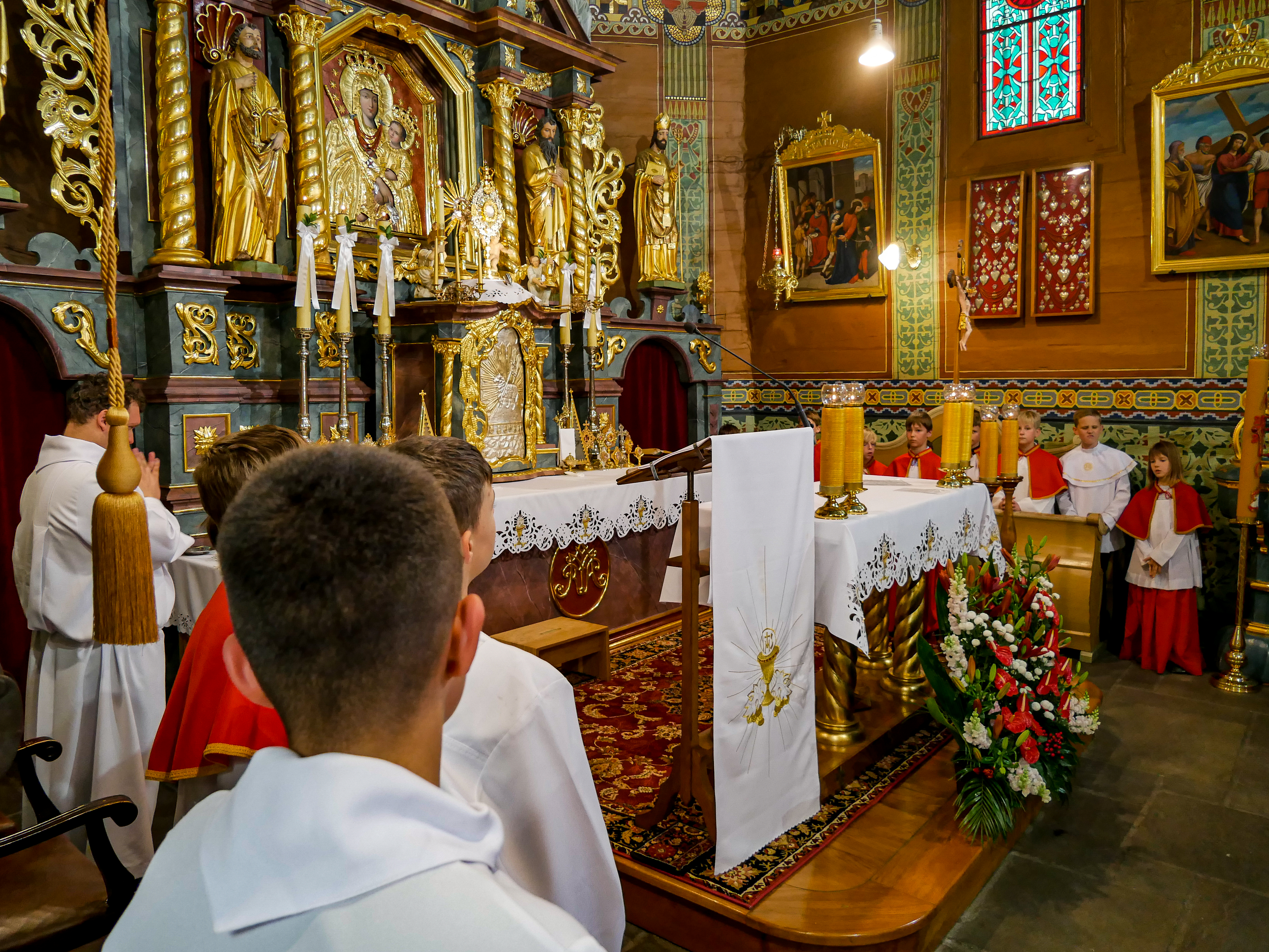 Boże Ciało - Parafia Jawiszowice św. Marcina Bp.