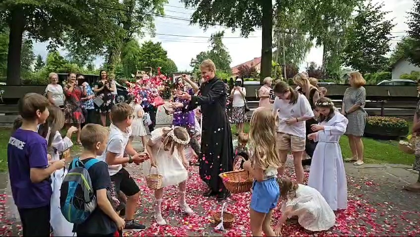 Zakończenie Oktawy Bożego Ciała - parafia Jawiszowice św. Marcina Bp.