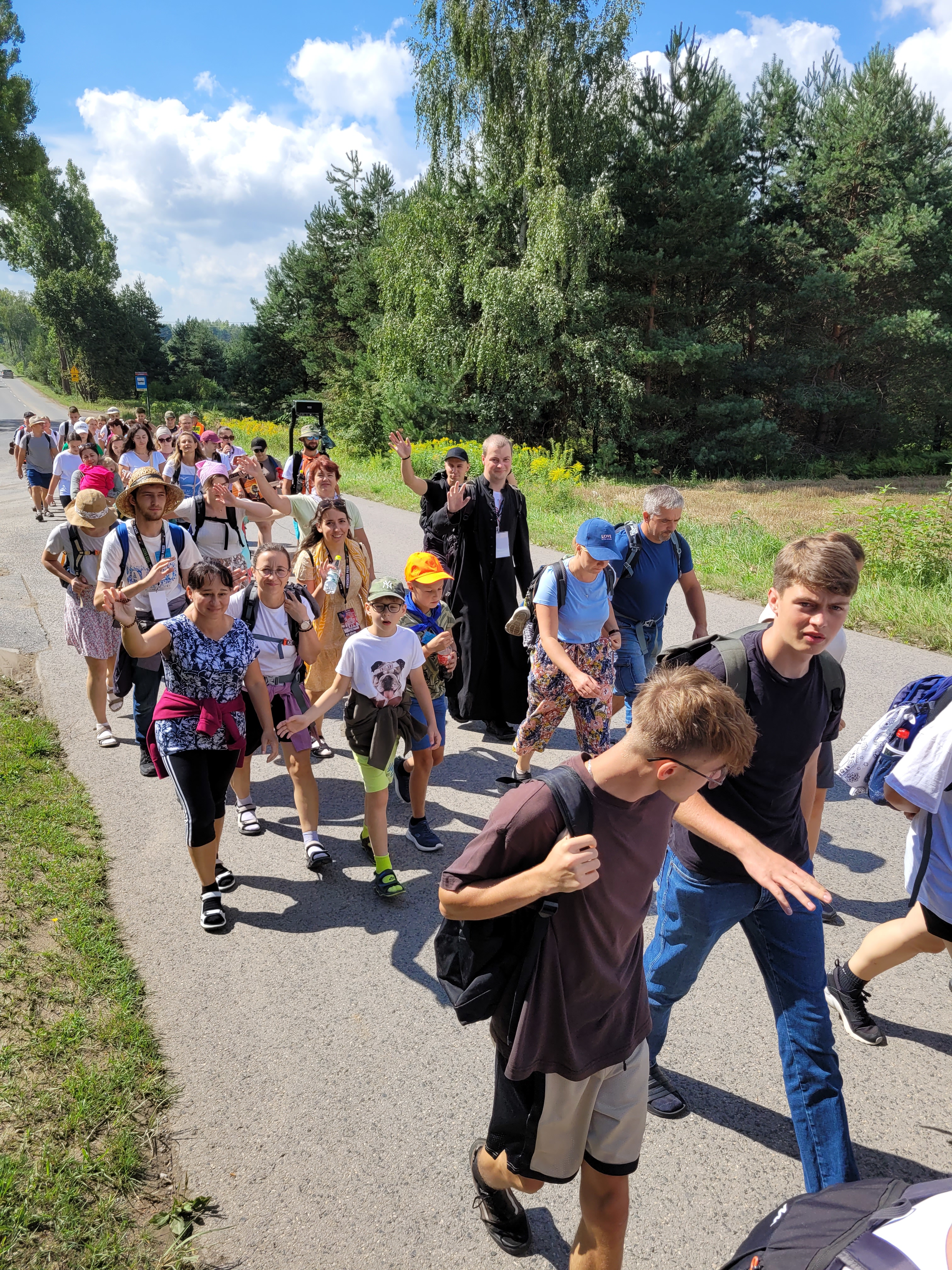 41. Piesza Pielgrzymka na Jasną Górę dekanatu Jawiszowickiego - Parafia Jawiszowice św. Marcina Bp.