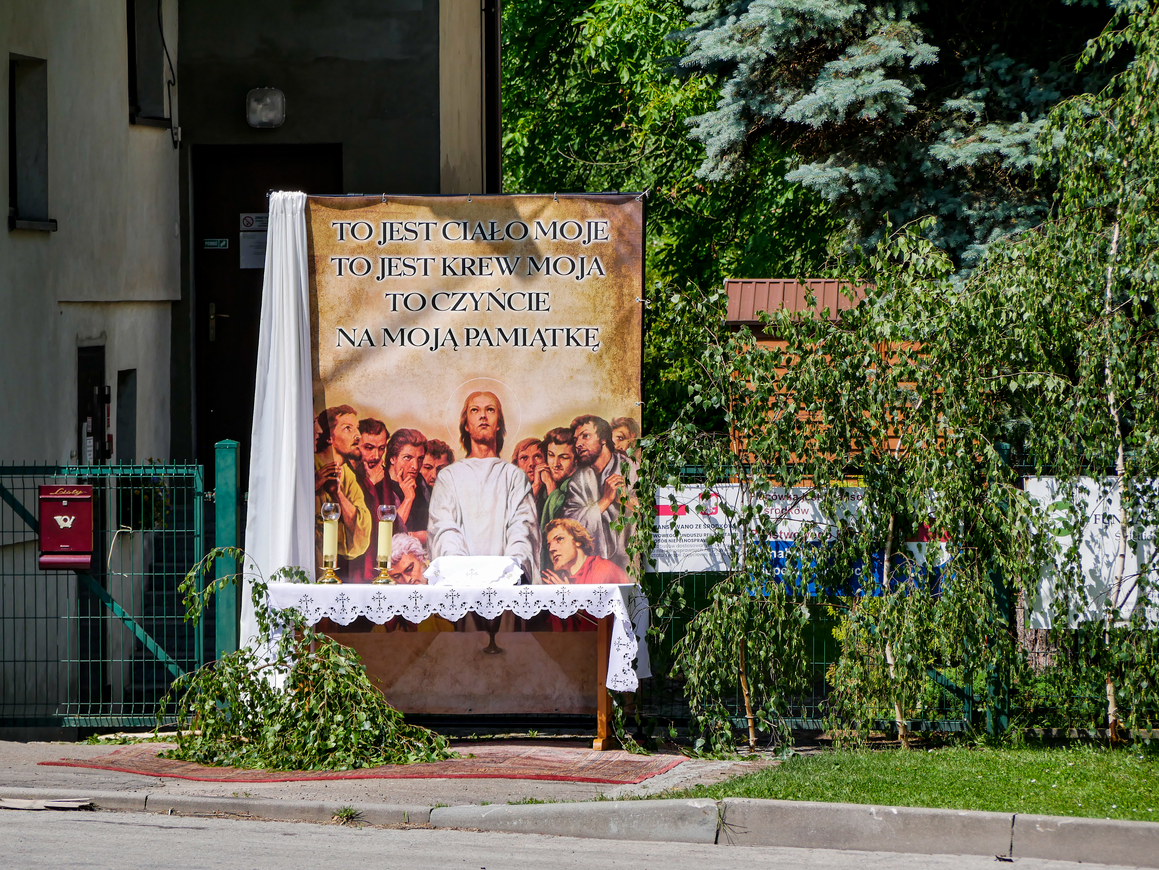 Boże Ciało - Parafia Jawiszowice św. Marcina Bp.