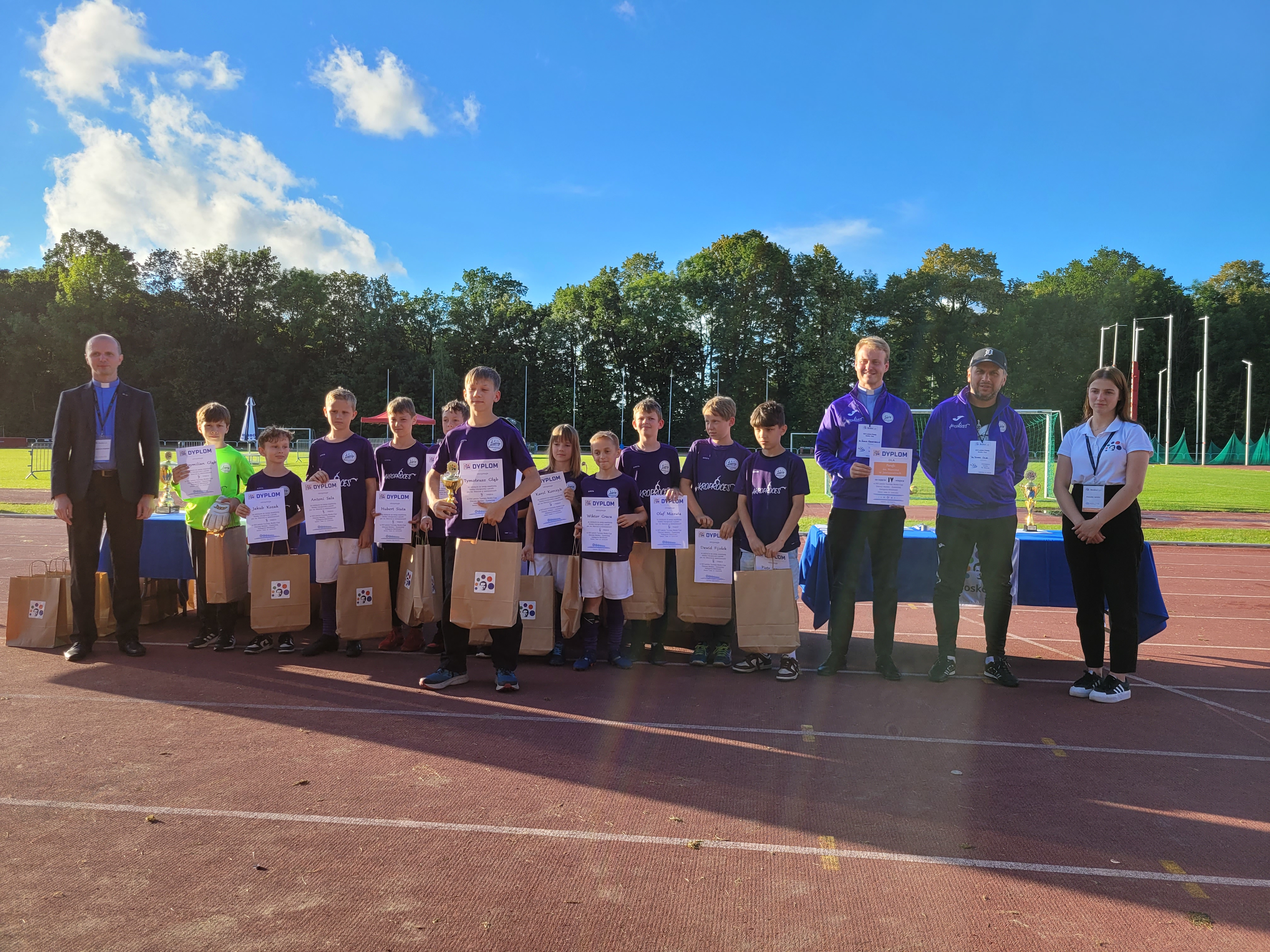 IV miejsce Ministrantów na XVI letnim turnieju Bosko Cup!