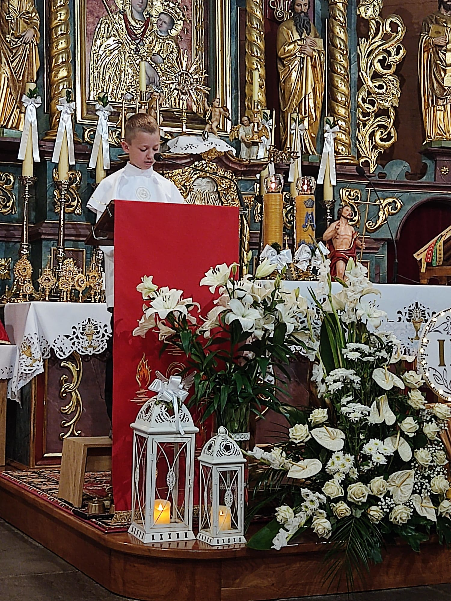 Rocznica I Komunii św. - Parafia Jawiszowice św. Marcina Bp.