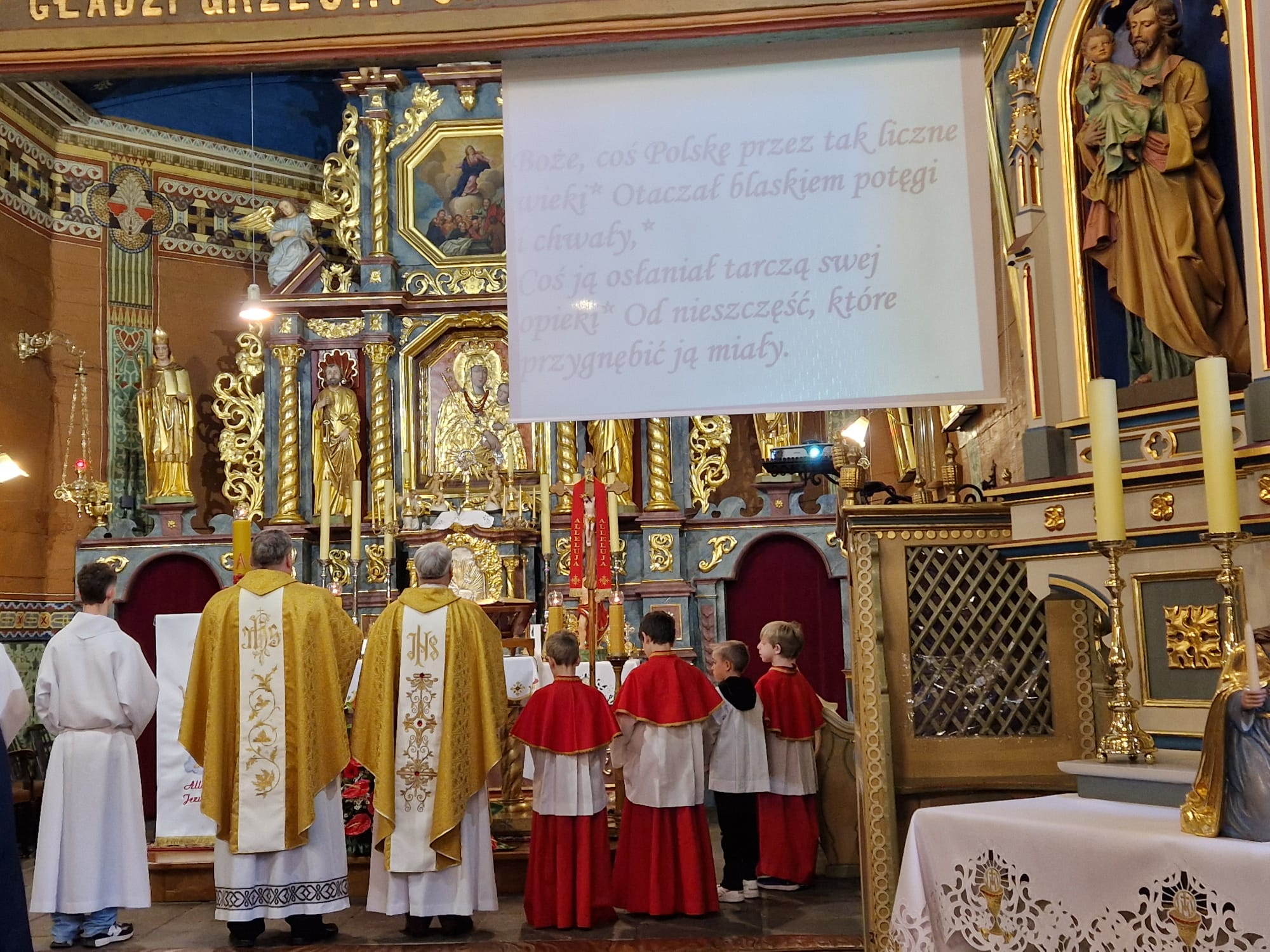 Uroczystość NMP Królowej Polski - Parafia Jawiszowice św. Marcina Bp.