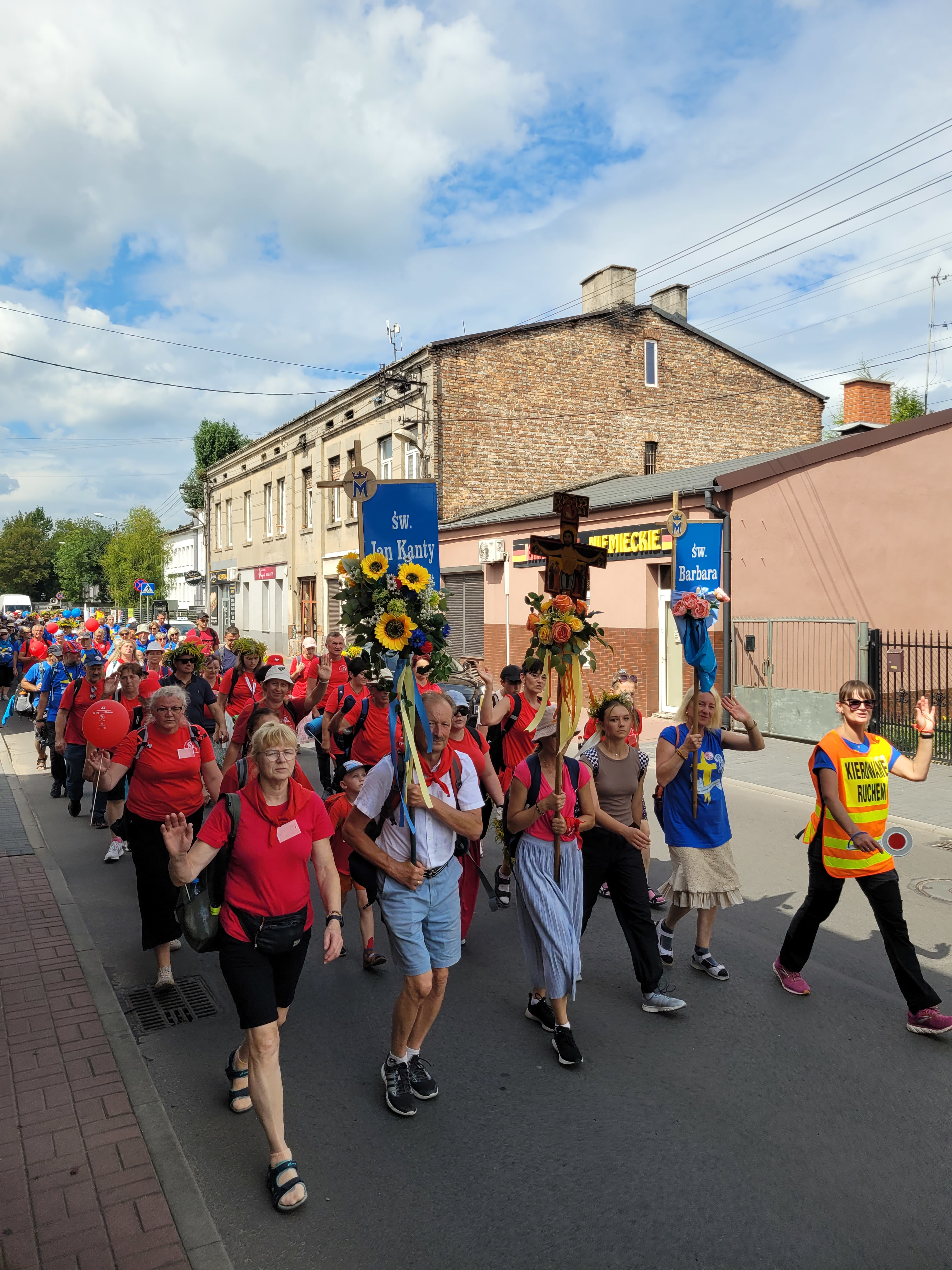 41. Piesza Pielgrzymka na Jasną Górę dekanatu Jawiszowickiego - Parafia Jawiszowice św. Marcina Bp.