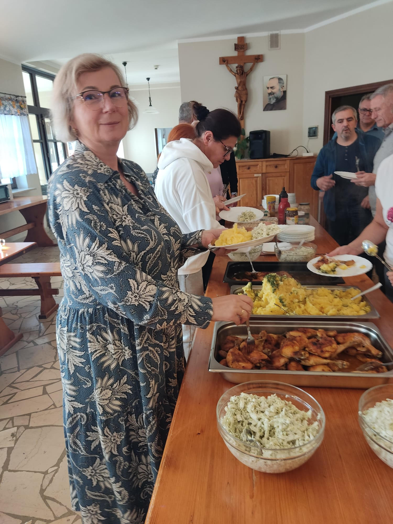 Krzew Winny na rekolekcjach w Skomielnej Czarnej - Parafia Jawiszowice św. Marcina Bpa.