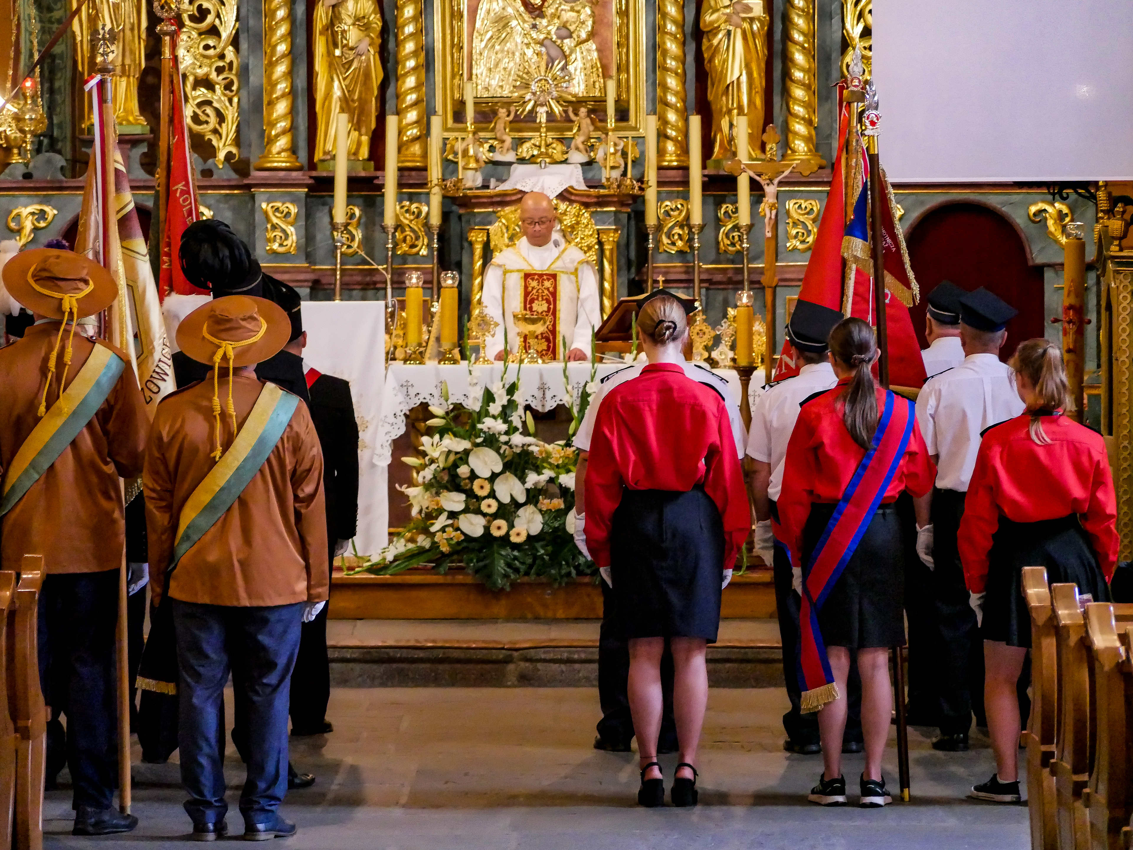 Uroczystość odpustowa ku czci Przemienia Pańskiego pod przewodnictwem ks. dr. hab. Roberta Samsela