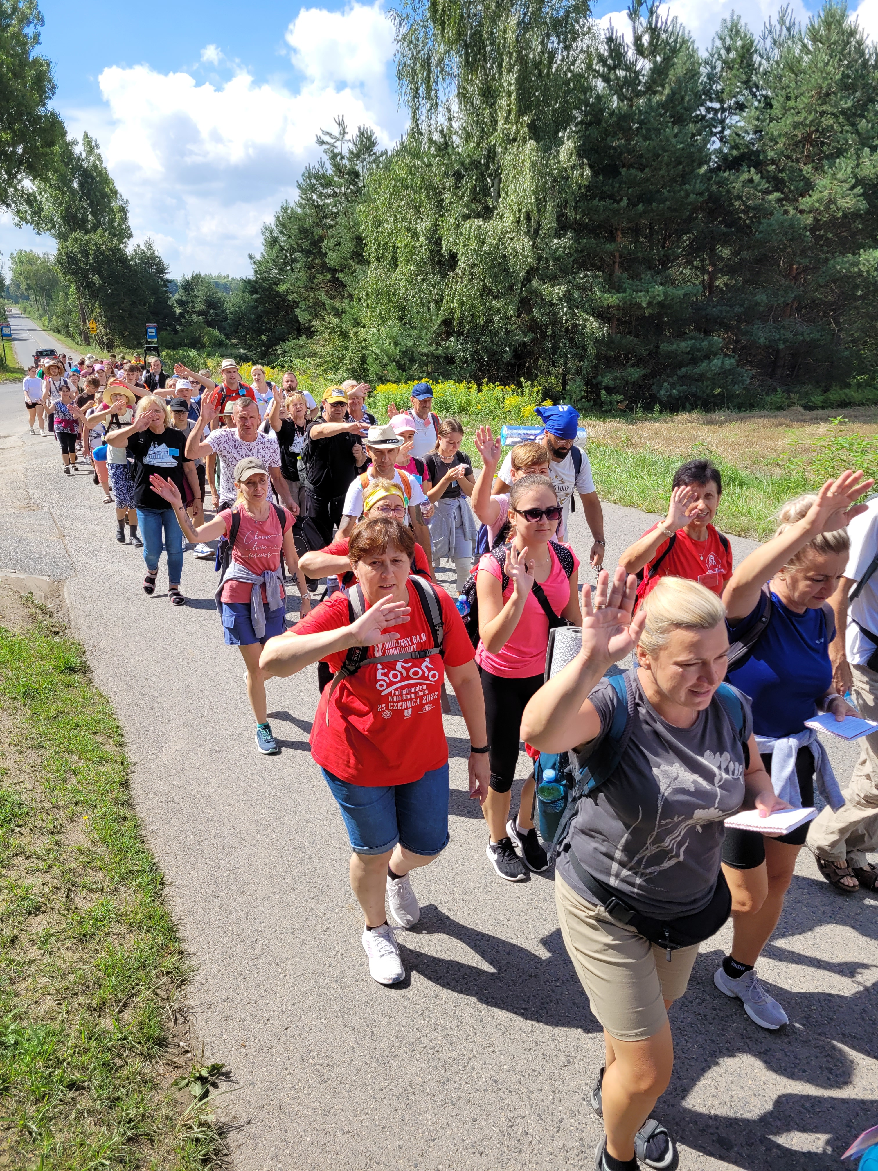 41. Piesza Pielgrzymka na Jasną Górę dekanatu Jawiszowickiego - Parafia Jawiszowice św. Marcina Bp.