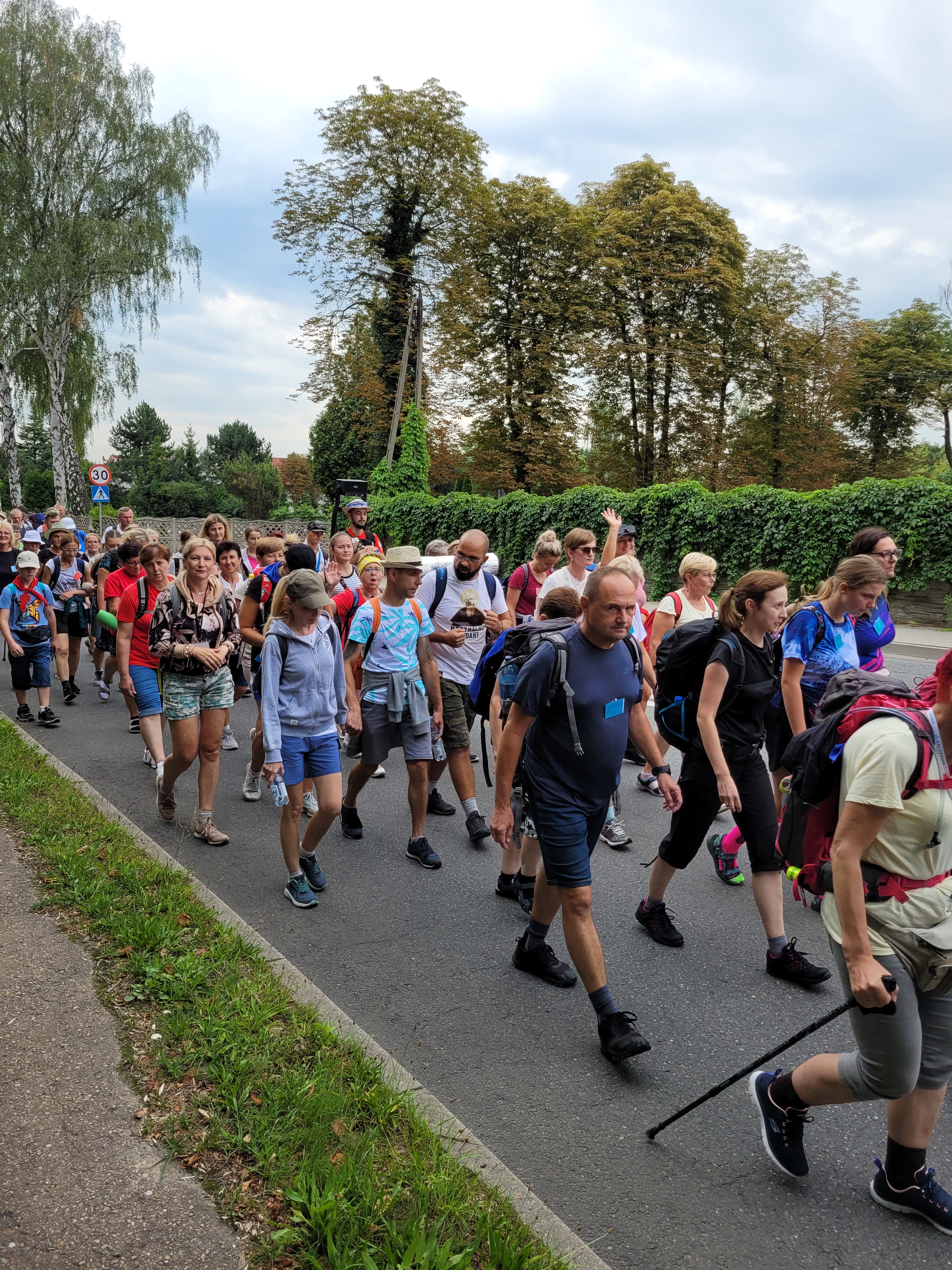 41. Piesza Pielgrzymka na Jasną Górę dekanatu Jawiszowickiego - Parafia Jawiszowice św. Marcina Bp.